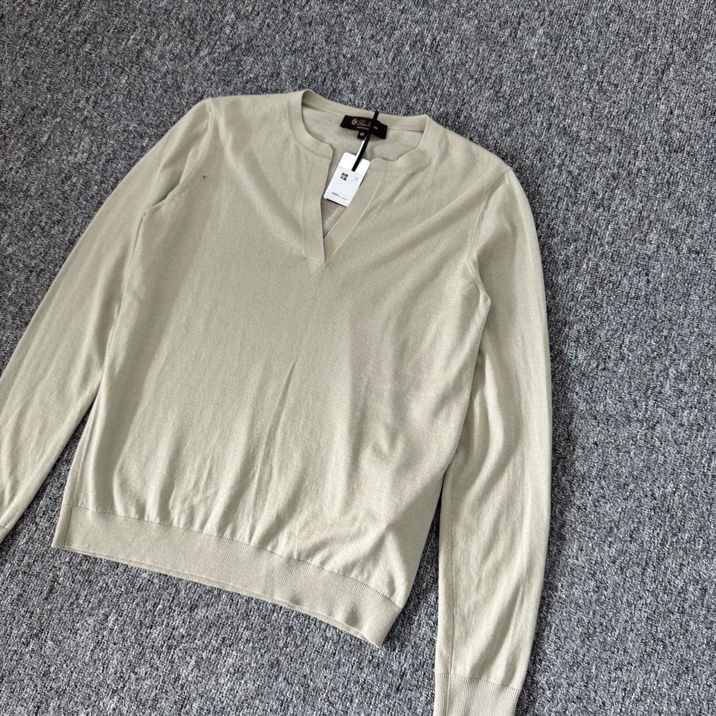 Loro Piana Loro Piana Cashmere Knit Sweater - Size 40 - NWT Size S / US 4 / IT 40 - 3 Thumbnail