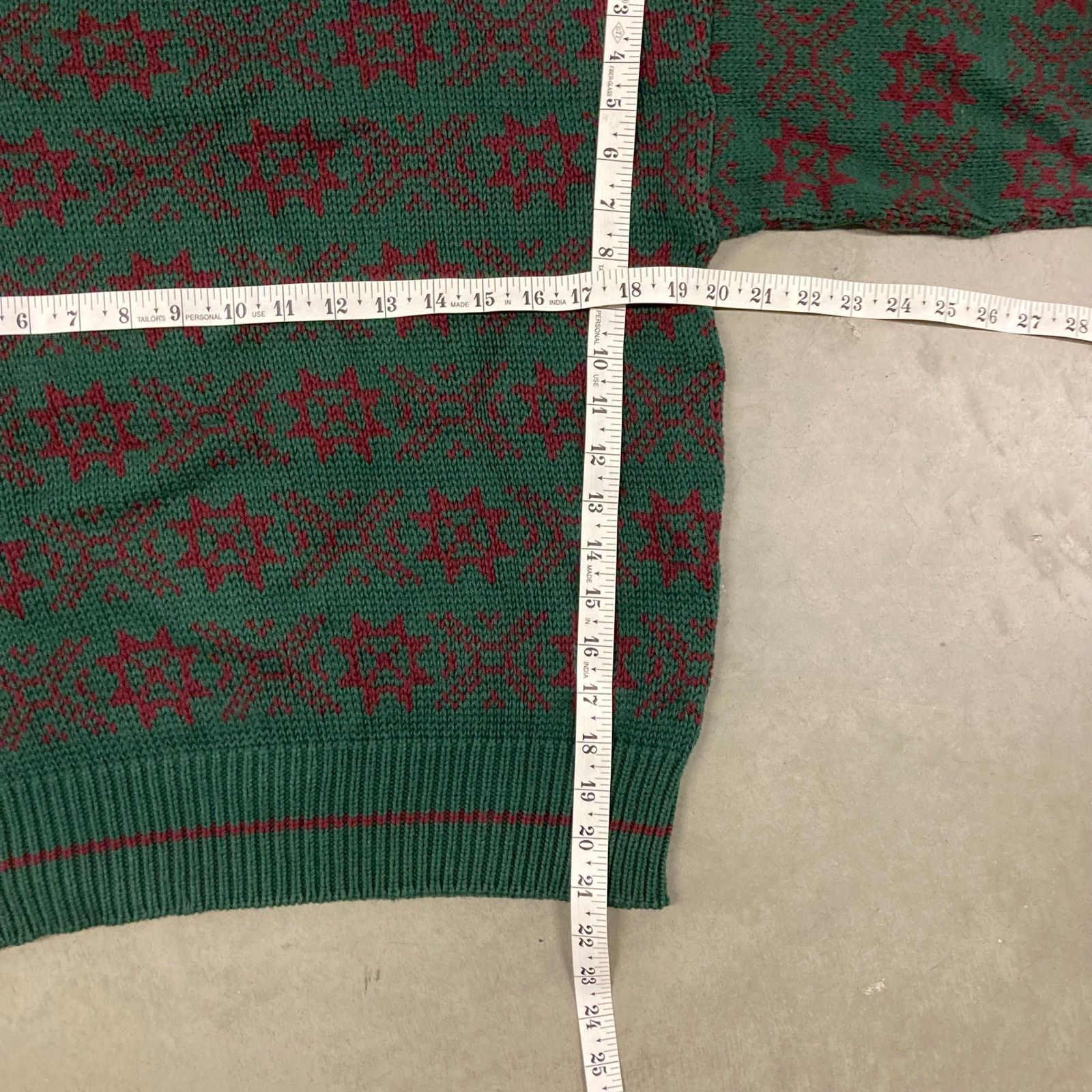 Vintage vintage y2k patterned sweater Size US S / EU 44-46 / 1 - 4 Thumbnail
