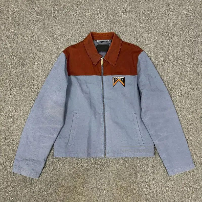 Prada Prada Color Block Denim Jacket for Men. Size US L / EU 52-54 / 3 - 1 Thumbnail