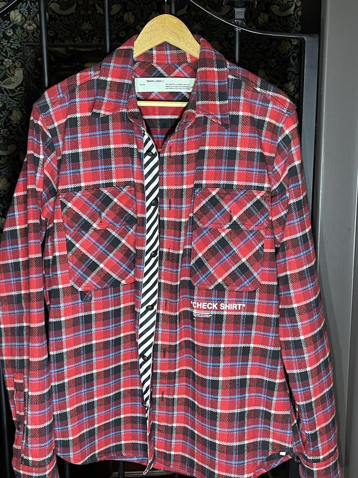 Off-White Off-White flannel Check Shirt Flannel button up shirt Size US M / EU 48-50 / 2 - 7 Thumbnail