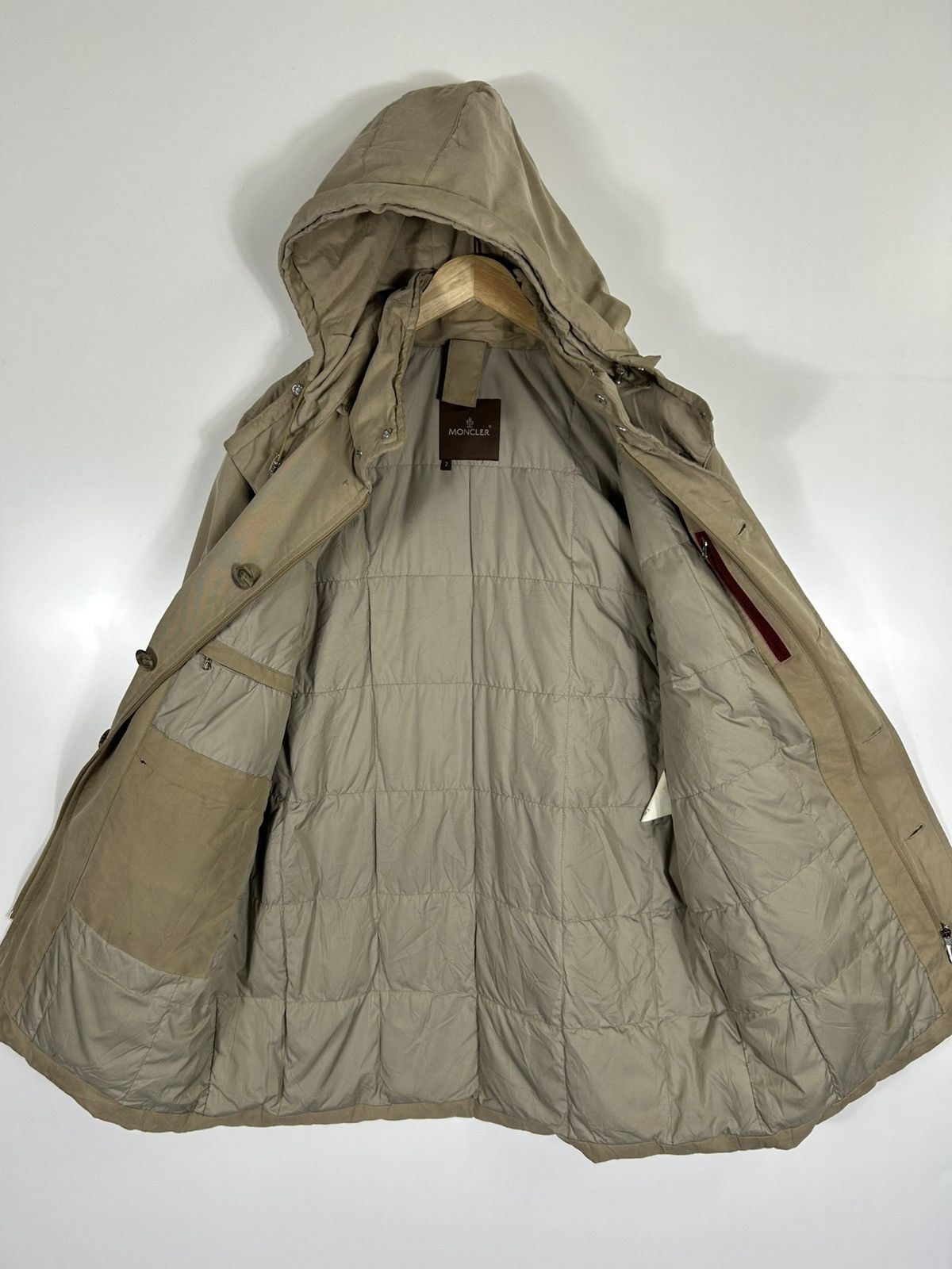 Moncler 🔥Moncler Hooded Zipper Puffer Parka Jacket Size US M / EU 48-50 / 2 - 12 Thumbnail