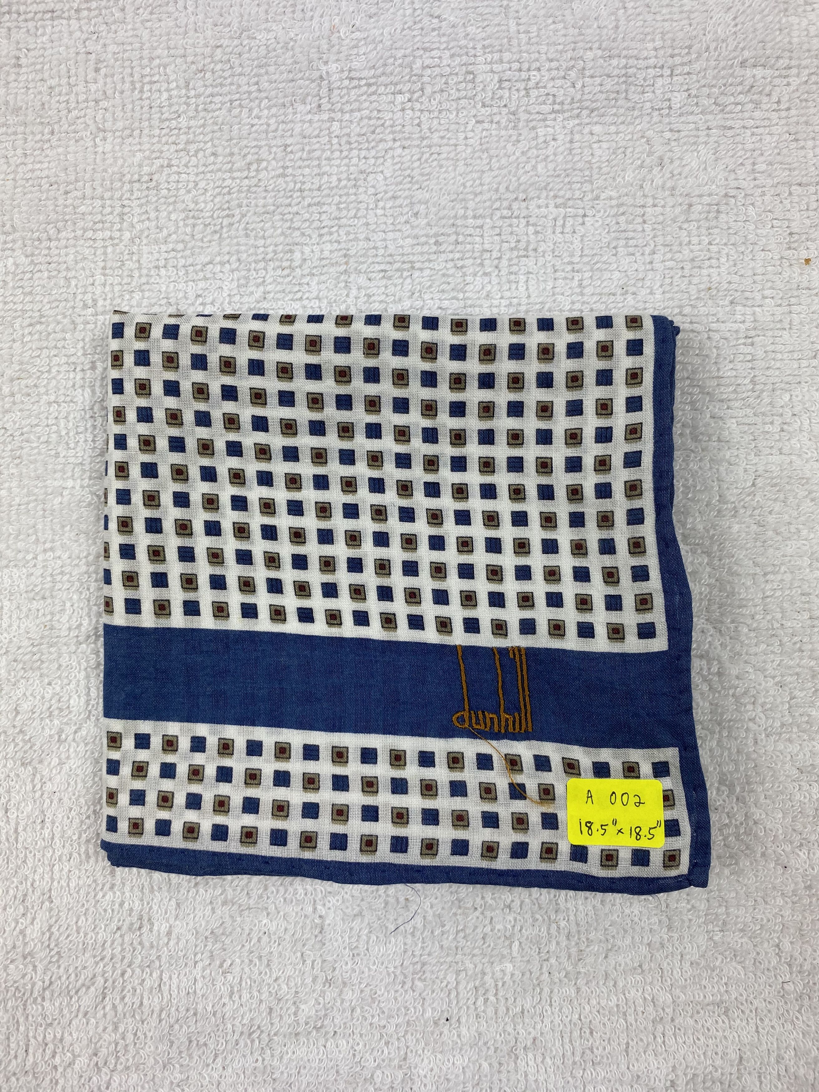 Alfred Dunhill × Vintage Alfred Dunhill Handkerchief / Bandana / Neckerchief Size ONE SIZE - 6 Thumbnail
