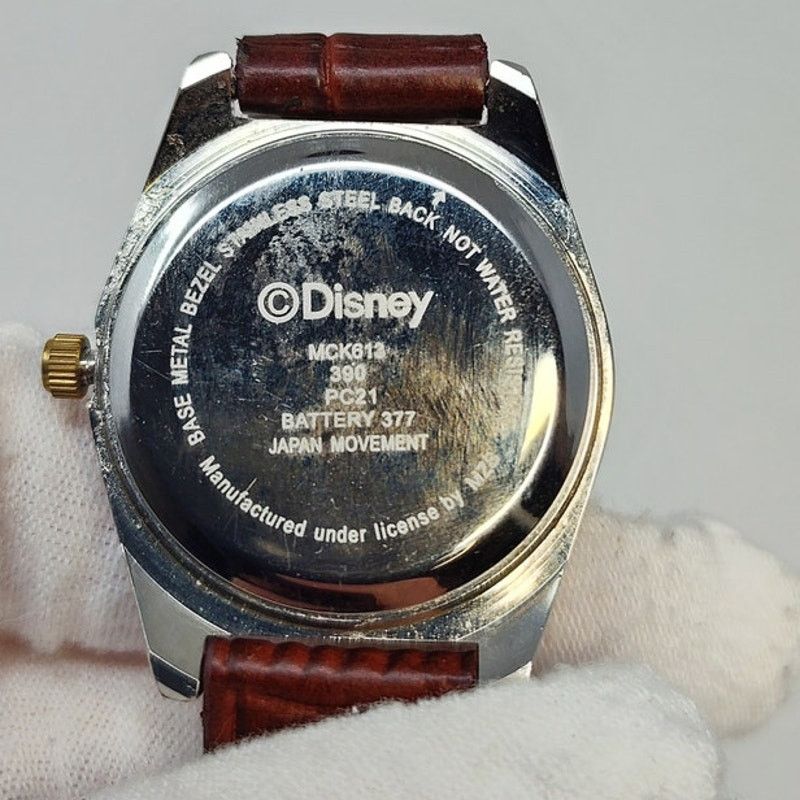 Disney Disney Mickey Mouse Analog Watch Silver/Gold Face Size ONE SIZE - 5 Thumbnail