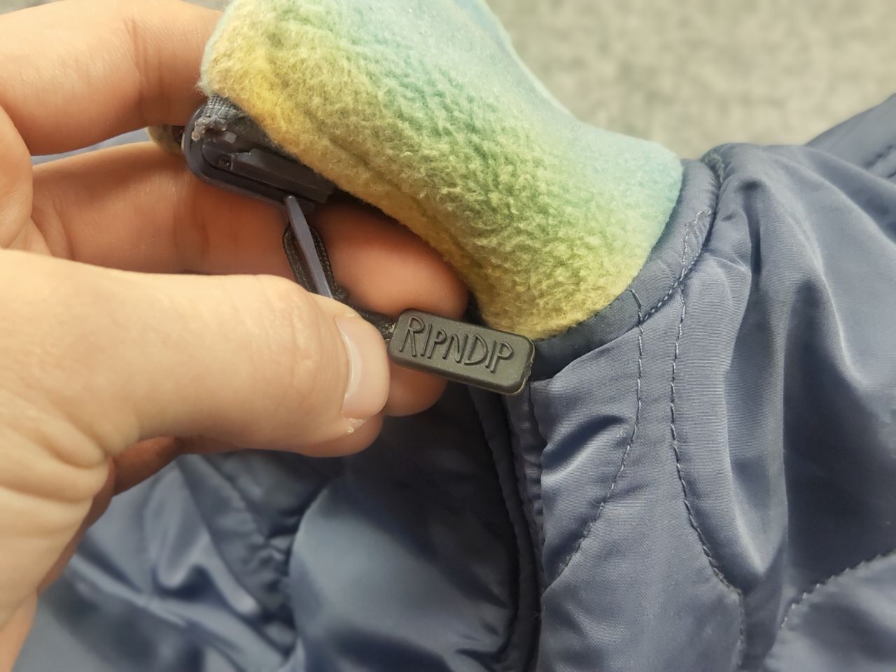 RIPNDIP RipNDip Castanza Reversible Brushed Fleece Quilted Jacket Size US M / EU 48-50 / 2 - 19 Thumbnail