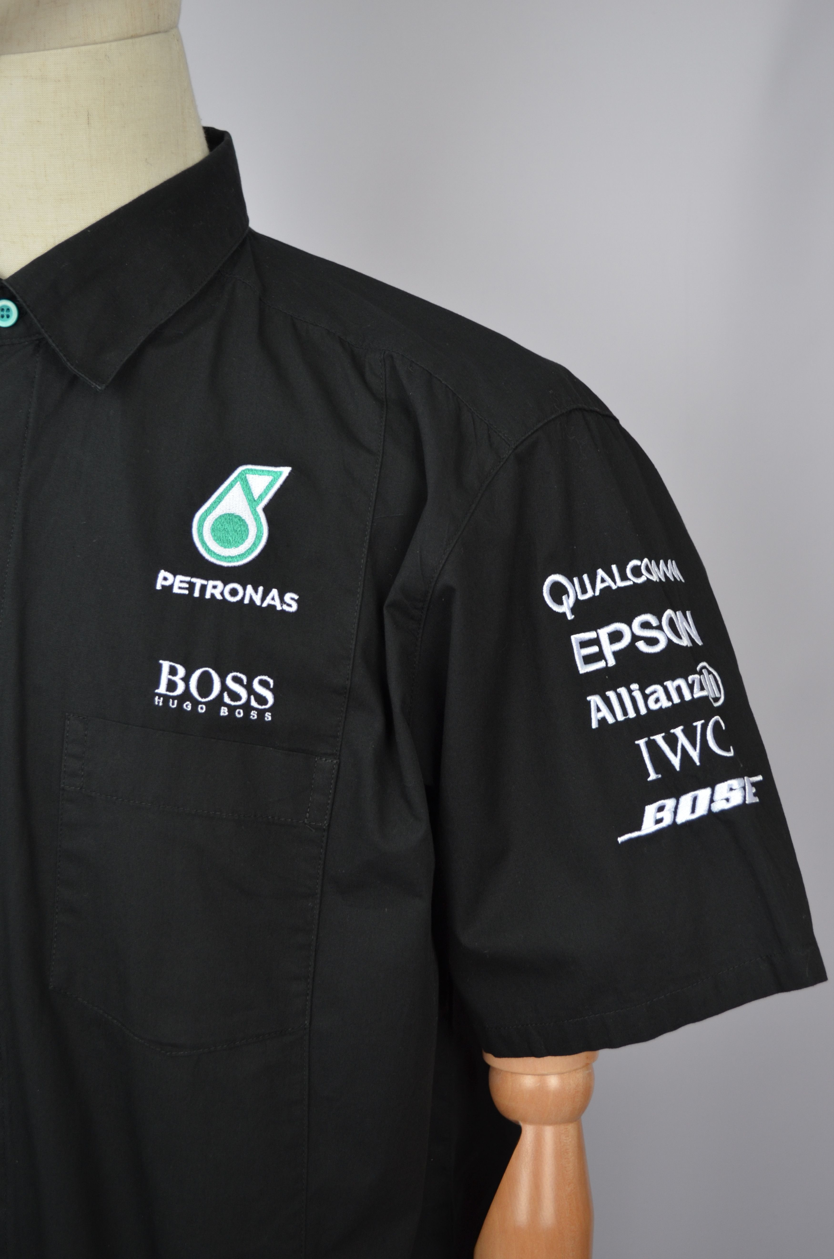 Designer × Hugo Boss × Mercedes-Benz Hugo Boss X Mercedes AMG Petronas Formula One F1 Crew Team Size US L / EU 52-54 / 3 - 4 Thumbnail