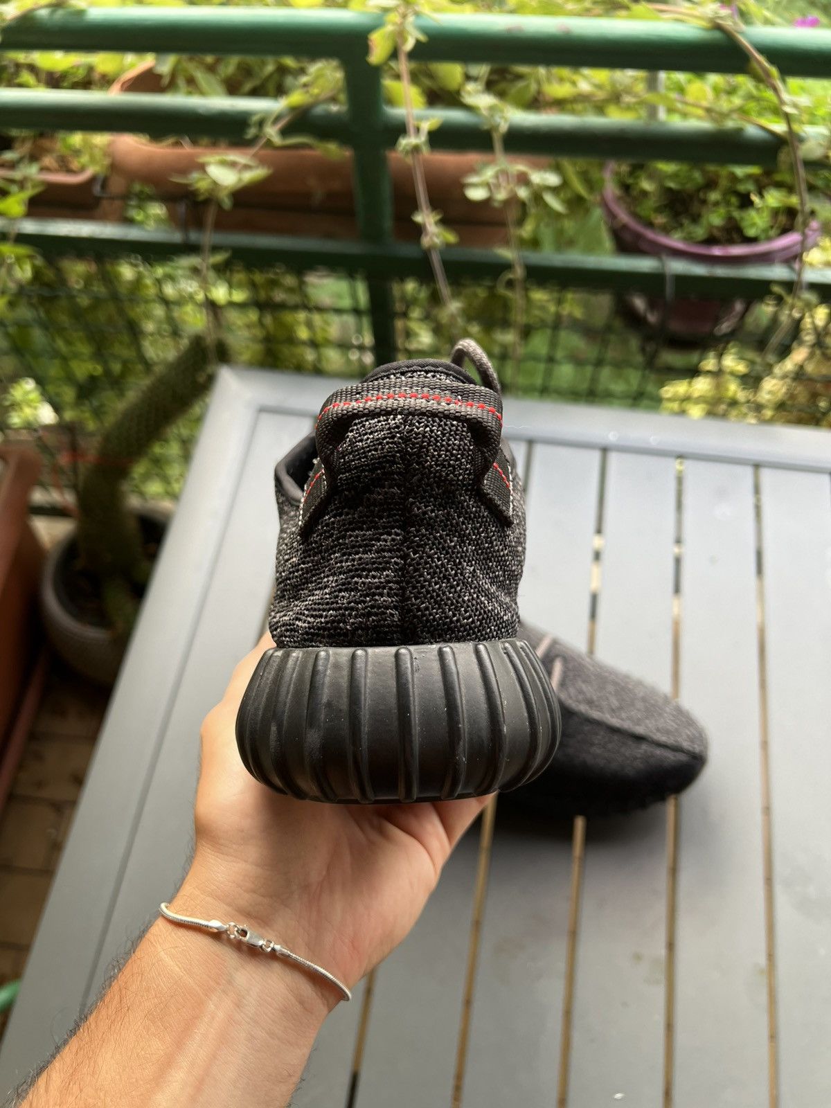 Yeezy Scarpe Adidas Yeezy Boost 350 V1 Pirate Black 47 us13 (2016) Size US 13 / EU 46 - 4 Thumbnail