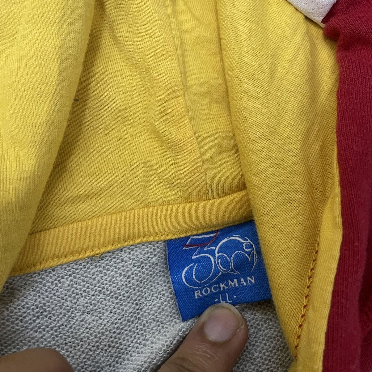 Japanese Brand × Vintage Vintage Rockman Mega Man Capcom Video Games S/S Hoodie Size US L / EU 52-54 / 3 - 4 Thumbnail