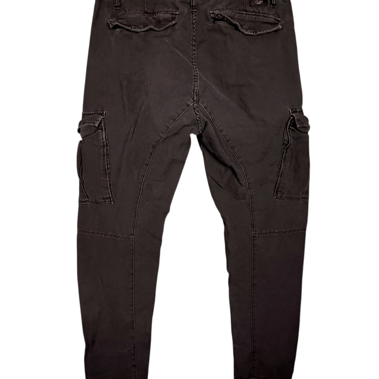 G-Star G-Star Raw Loose Tapered Women's 27x27 Dark Gray Cargo Pants Size 27" / US 4 / IT 40 - 2 Thumbnail