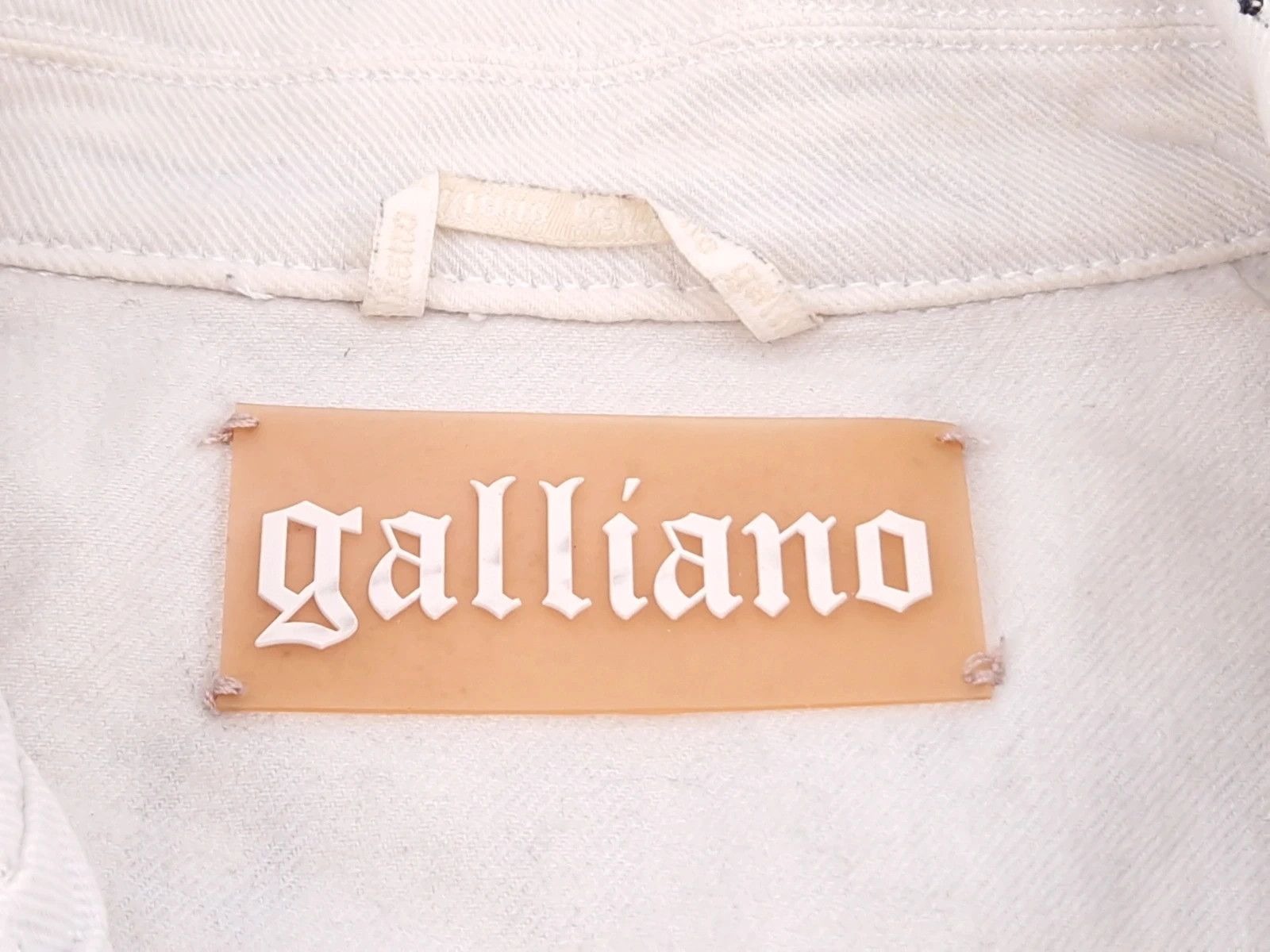 John Galliano Gazette Archive Denim Jacket Size M / US 6-8 / IT 42-44 - 6 Thumbnail