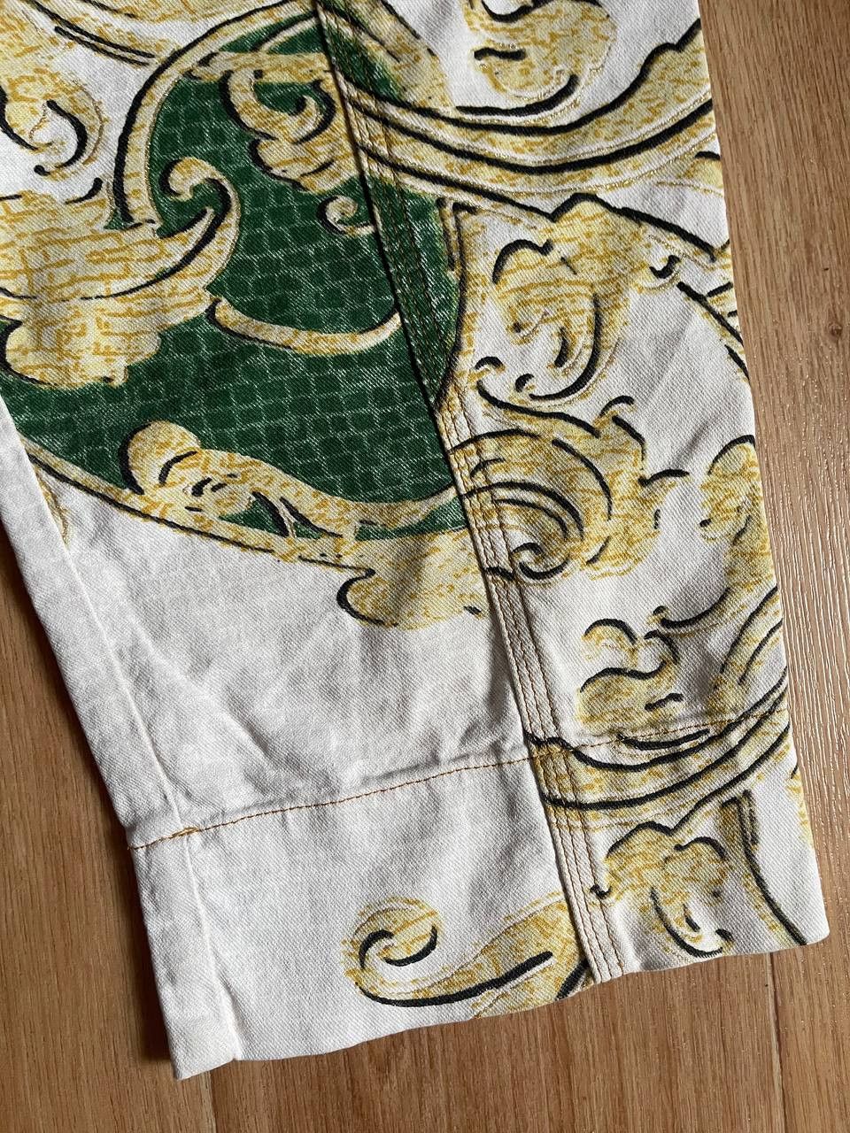 Just Cavalli × Roberto Cavalli Just Cavalli Baroque Print Capri Size 26" / US 2 / IT 38 - 11 Thumbnail