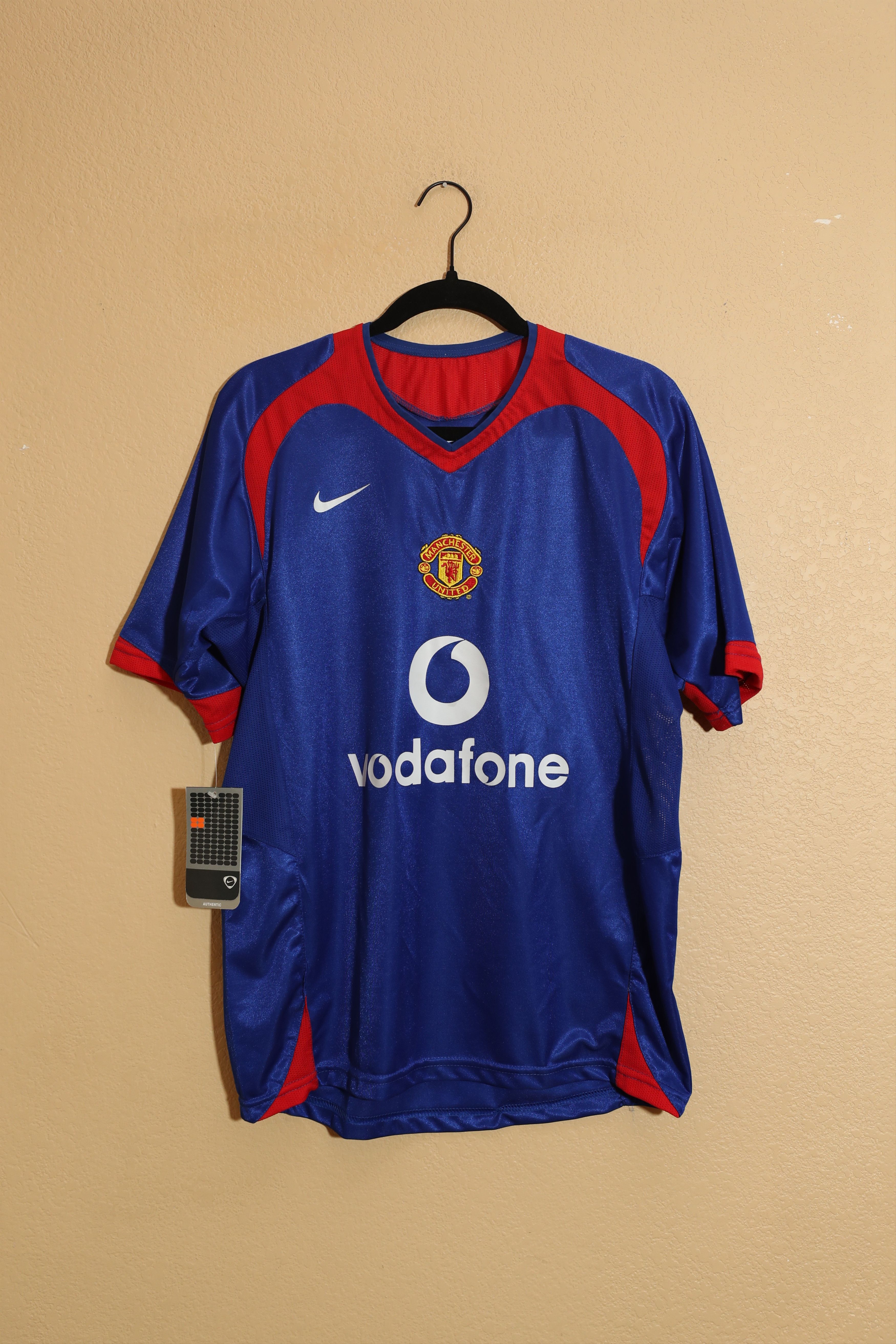 Nike Manchester United 2004/06 Away Soccer Jersey (M) Size US M / EU 48-50 / 2 - 1 Thumbnail