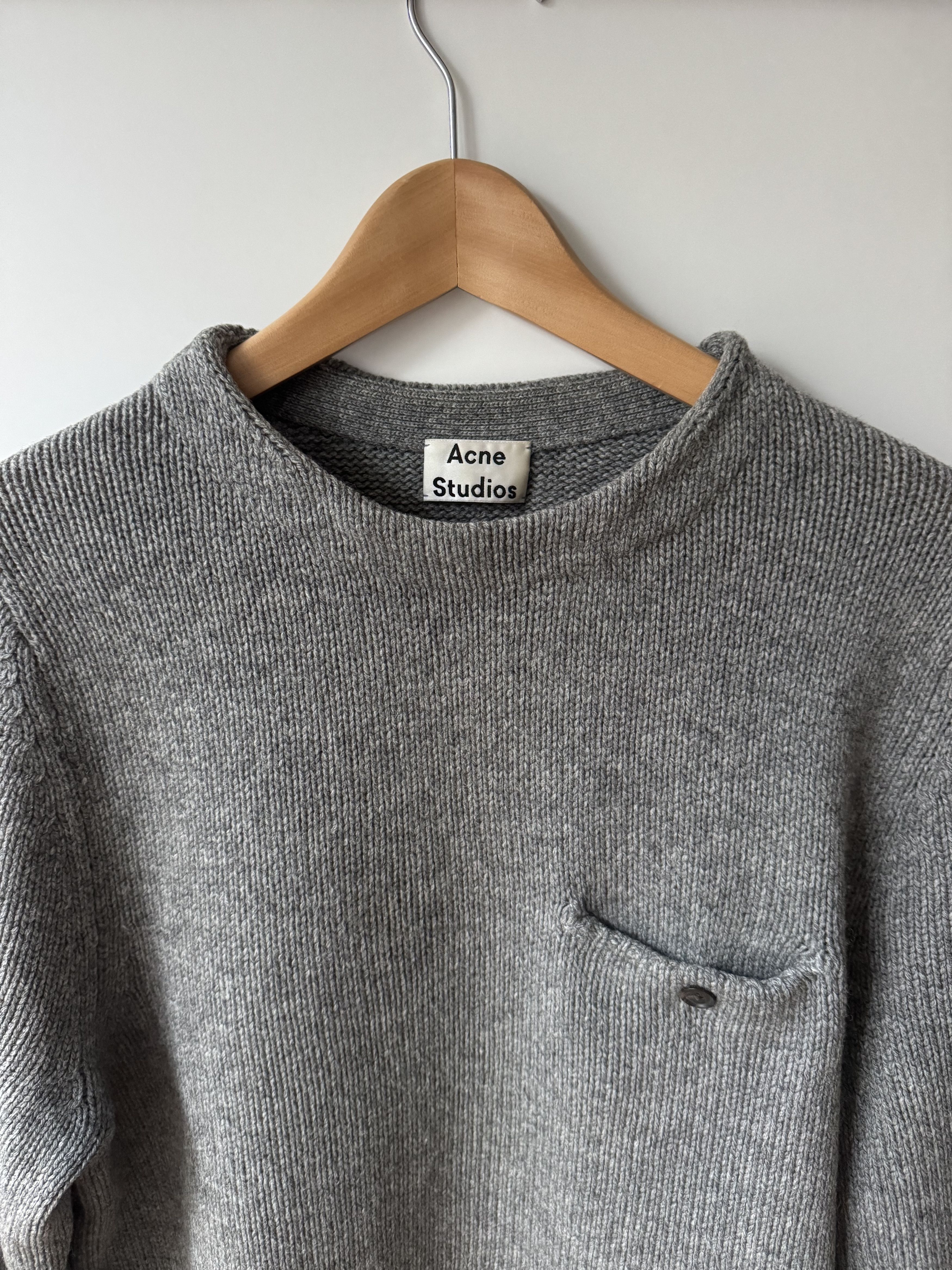 Acne Studios [M] Chet OP Wool Button Sweater (AW14) Size US M / EU 48-50 / 2 - 3 Thumbnail