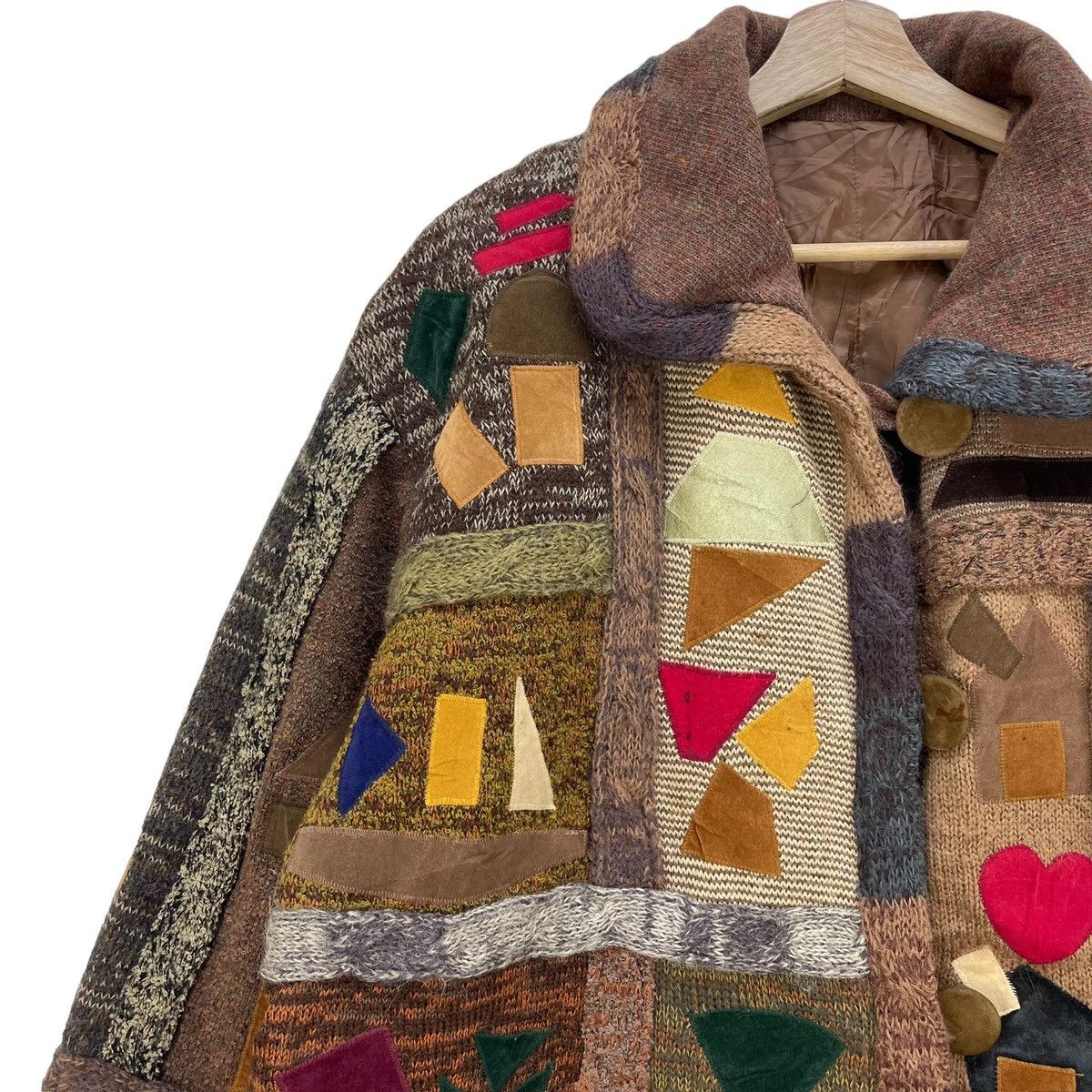Japanese Brand Awesome Patchwork Jacket Size M / US 6-8 / IT 42-44 - 4 Thumbnail