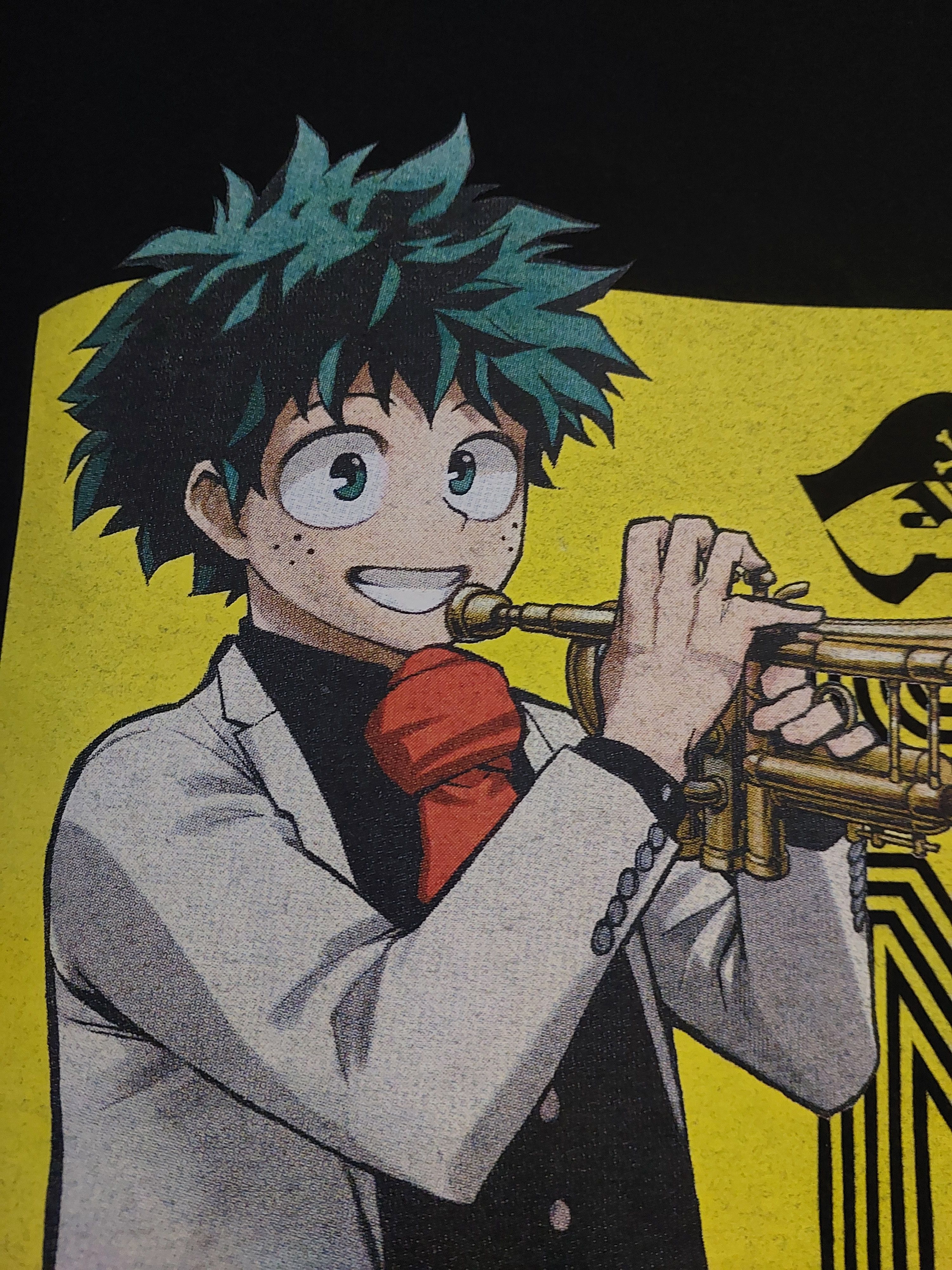 Anime × Cartoon Network × Japanese Brand MY HERO ACADEMIA X JUMP MUSIC FESTA T-SHIRT Size US XL / EU 56 / 4 - 6 Thumbnail