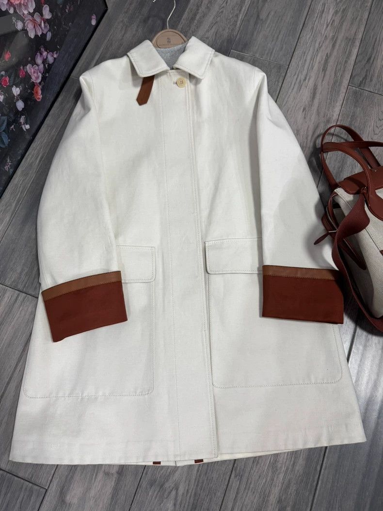 Loro Piana LORO PIANA Trench Coat Jacket Size XS / US 0-2 / IT 36-38 - 1 Thumbnail
