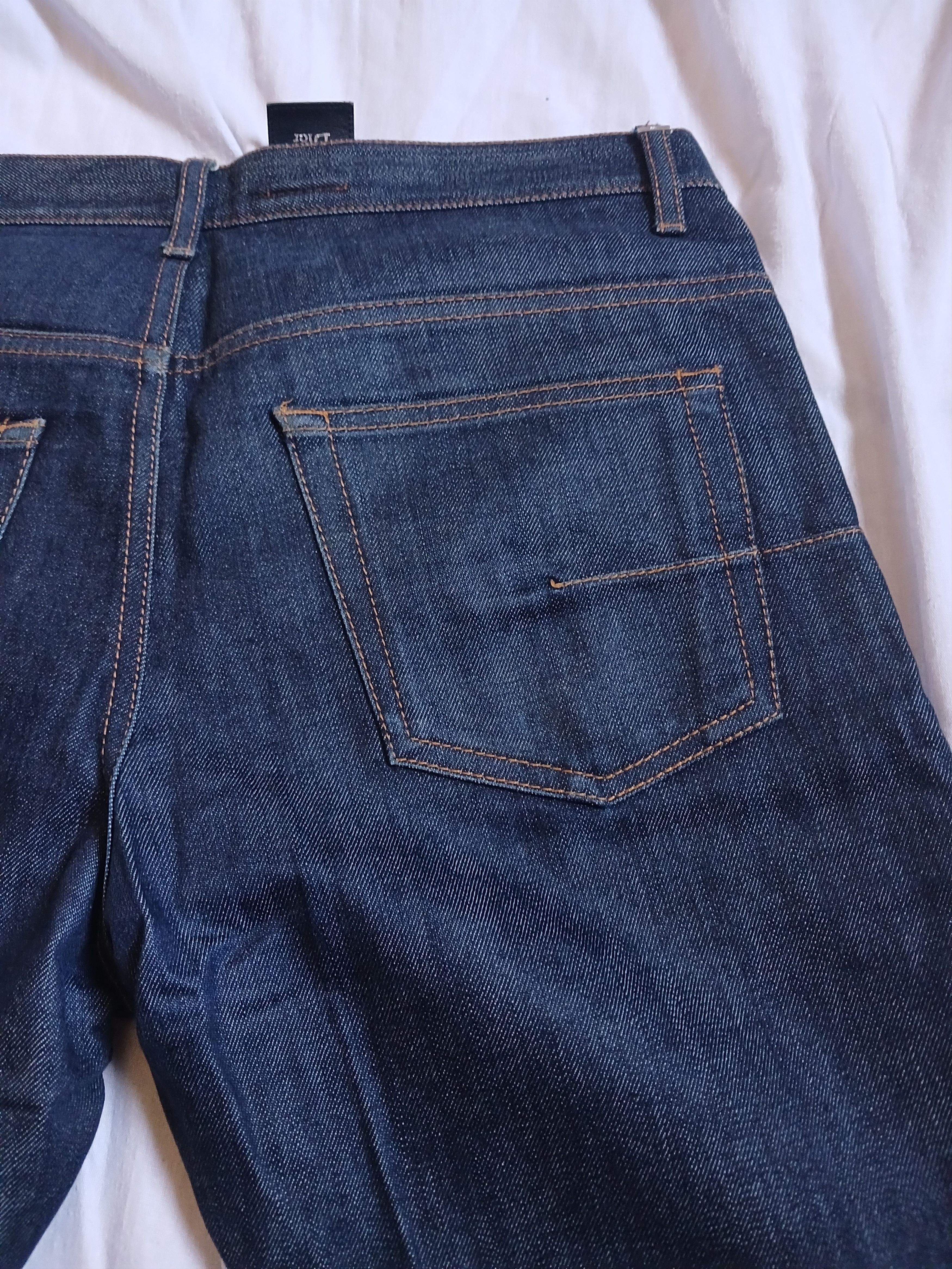 Dior Raw Dior Homme denim Jean Size US 31 - 18 Thumbnail