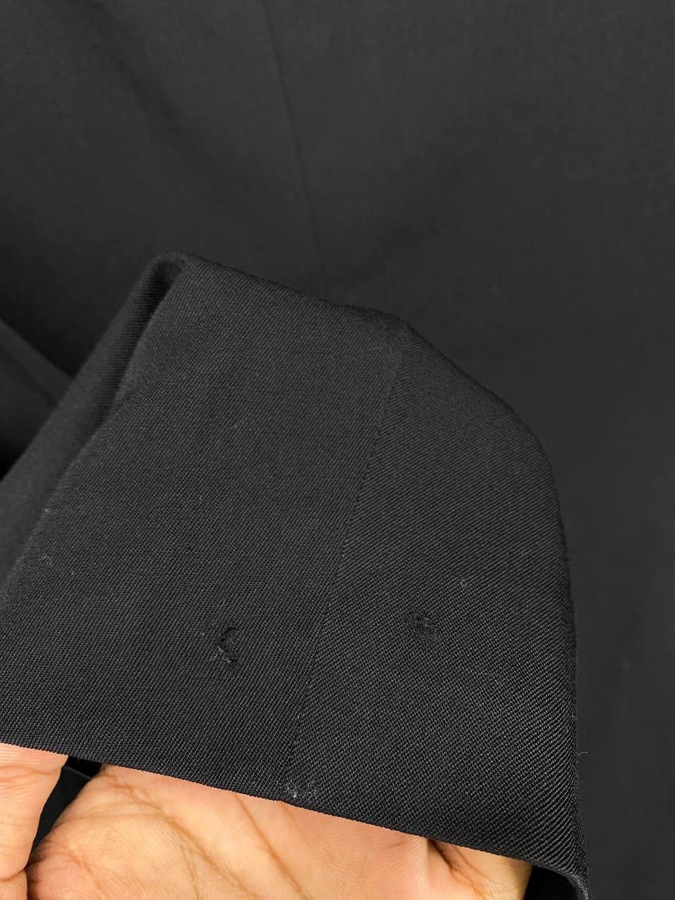 Yohji Yamamoto Vintage Yohji Yamamoto Wool Coats Long Jacket Size US S / EU 44-46 / 1 - 16 Thumbnail