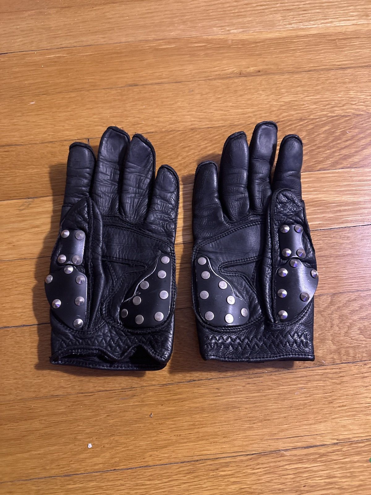 Kadoya Kadoya Black Hammer Studded Gloves Size ONE SIZE - 4 Thumbnail