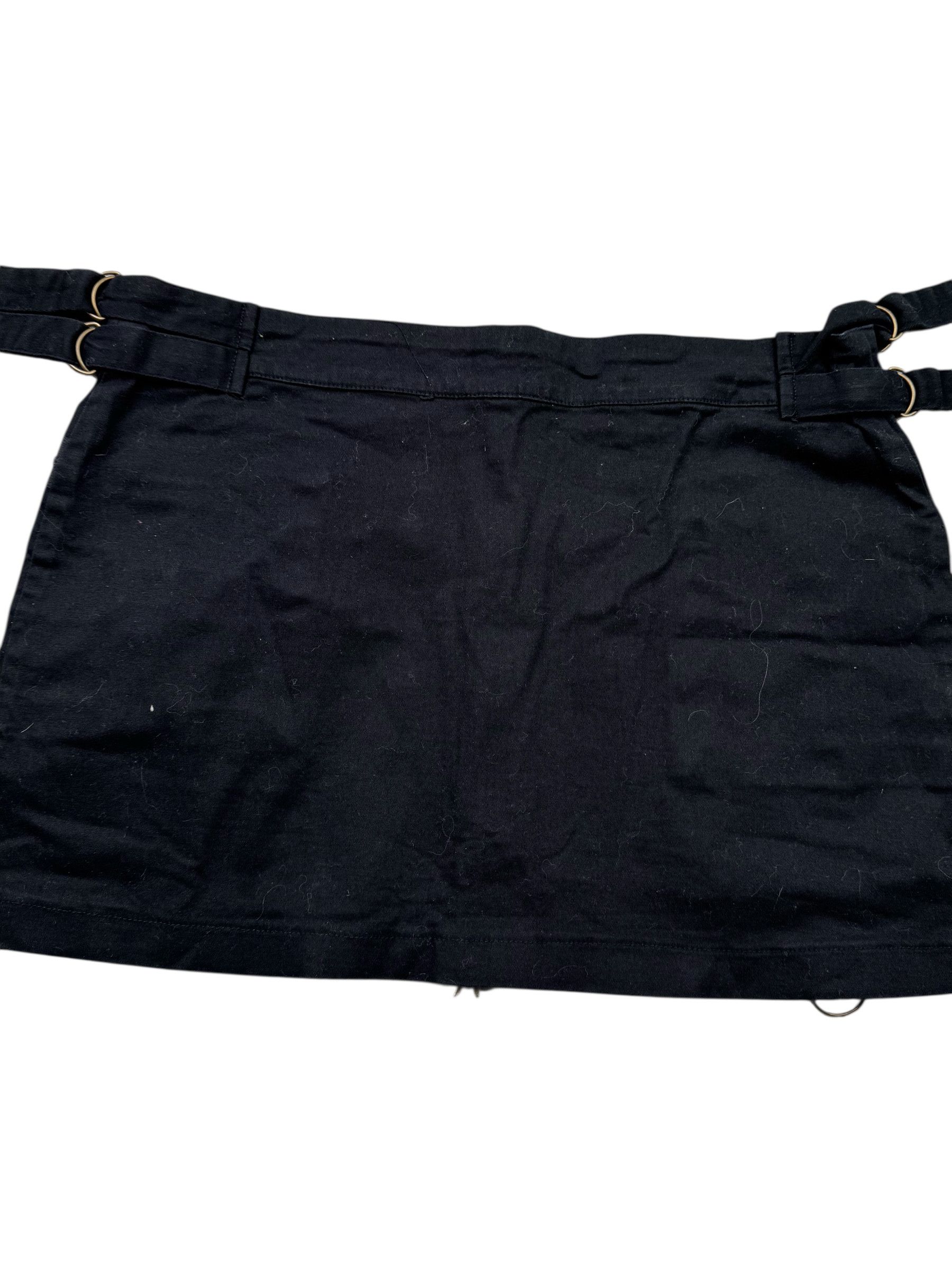 Vintage Vintage Mini Skirt With Straps W294(V9) Size 28" / US 6 / IT 42 - 4 Thumbnail