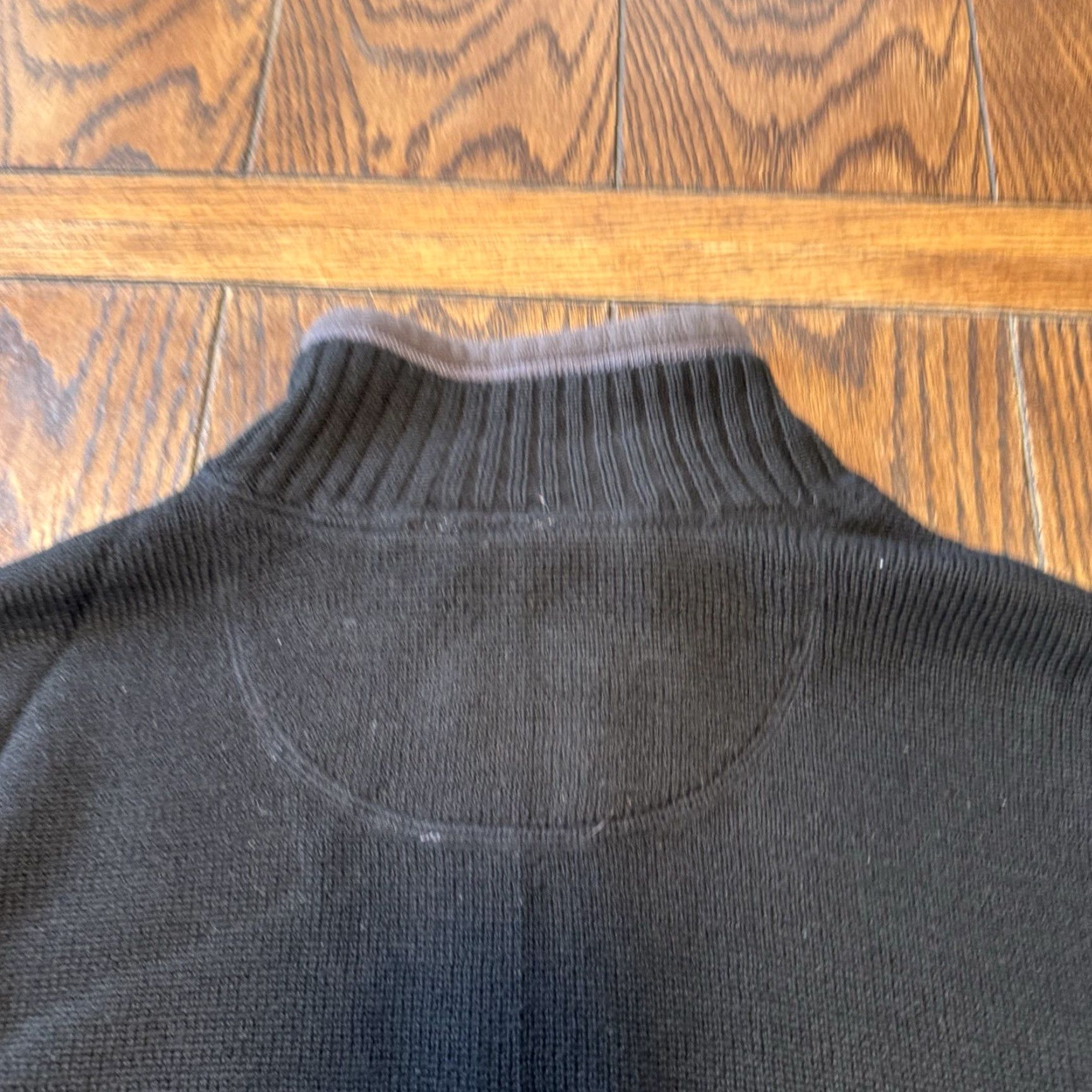 The North Face The North Face Sweater 1/4 Zip Pullover Men’s Large Black Wool Blend a5 Series Size US L / EU 52-54 / 3 - 8 Thumbnail