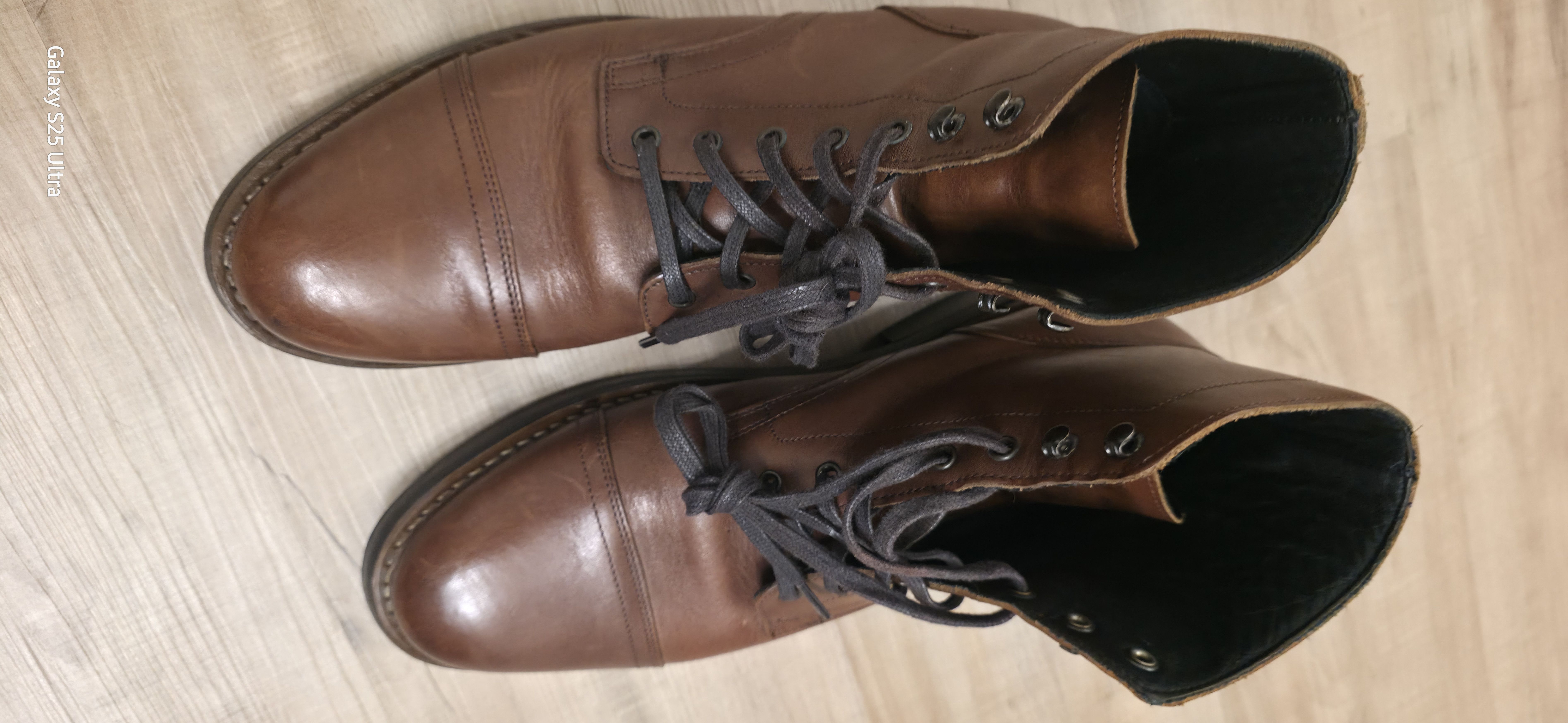 Thursday Boot Company Brandy Hand-Finished Full-Grain Leather Size US 10 / EU 43 - 3 Thumbnail