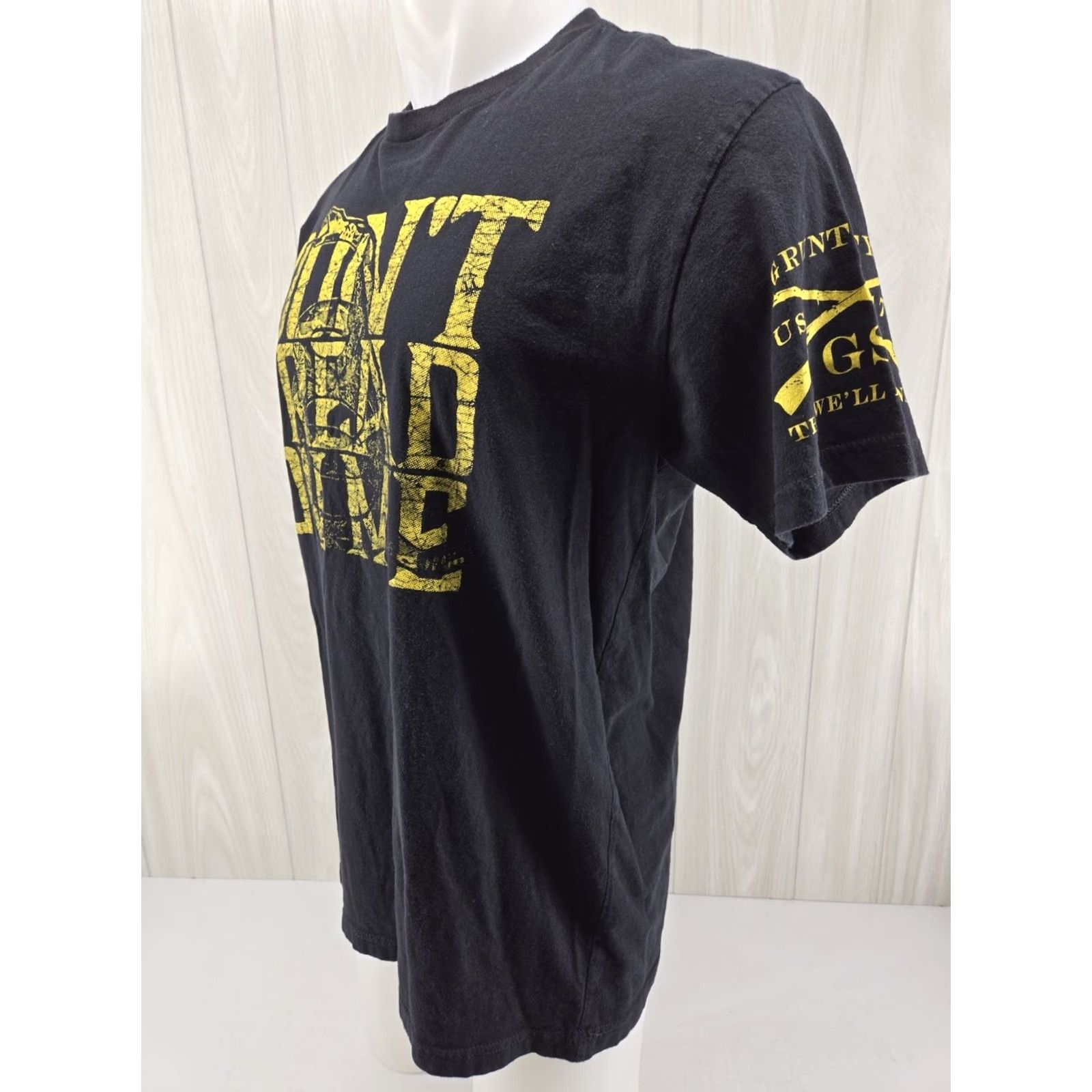 Logo 7 Grunt Style T‑Shirt Men Large Black Don't Tread On Me Logo Short Sleeve Size US L / EU 52-54 / 3 - 4 Thumbnail