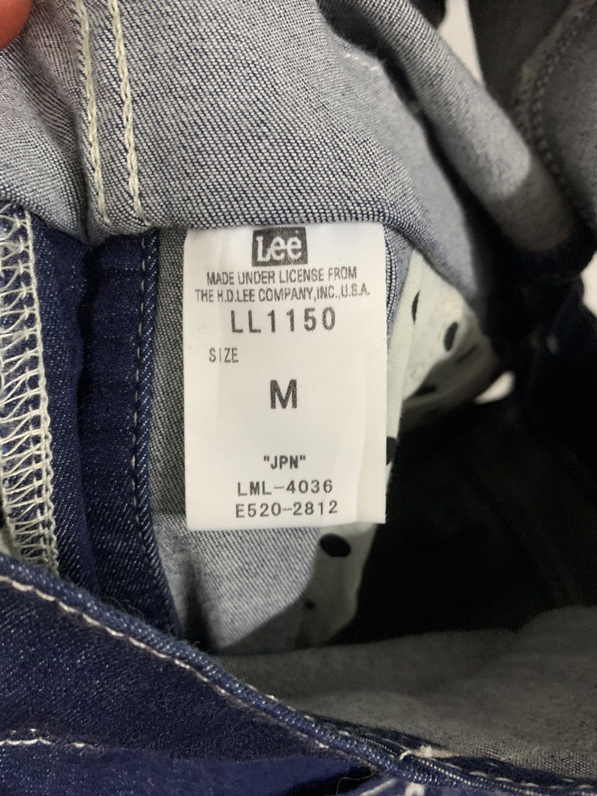 Lee × Vintage LEE UNION MADE JUMPSUIT Size 29" - 6 Thumbnail