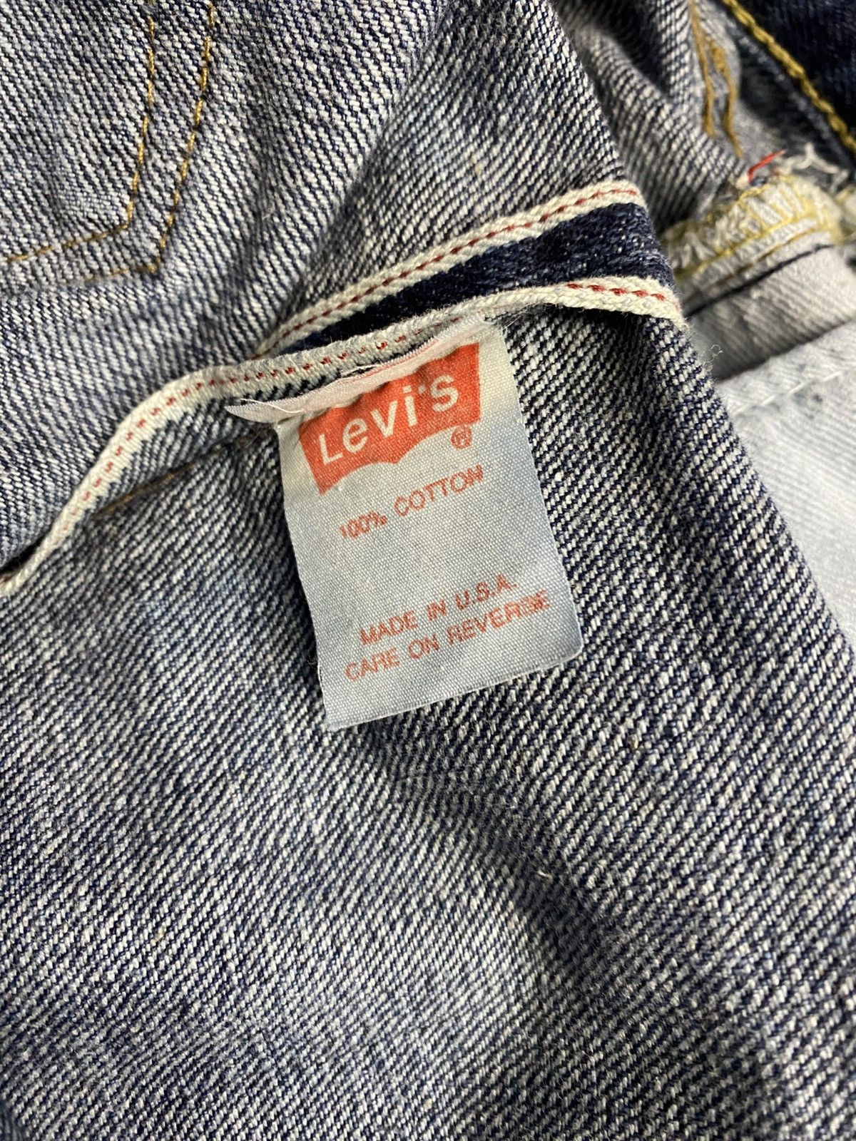 Levi's Vintage Clothing Levi’s jeans big E USA Japan selvedge 501-0657 501z 501xx Size US 32 / EU 48 - 5 Thumbnail