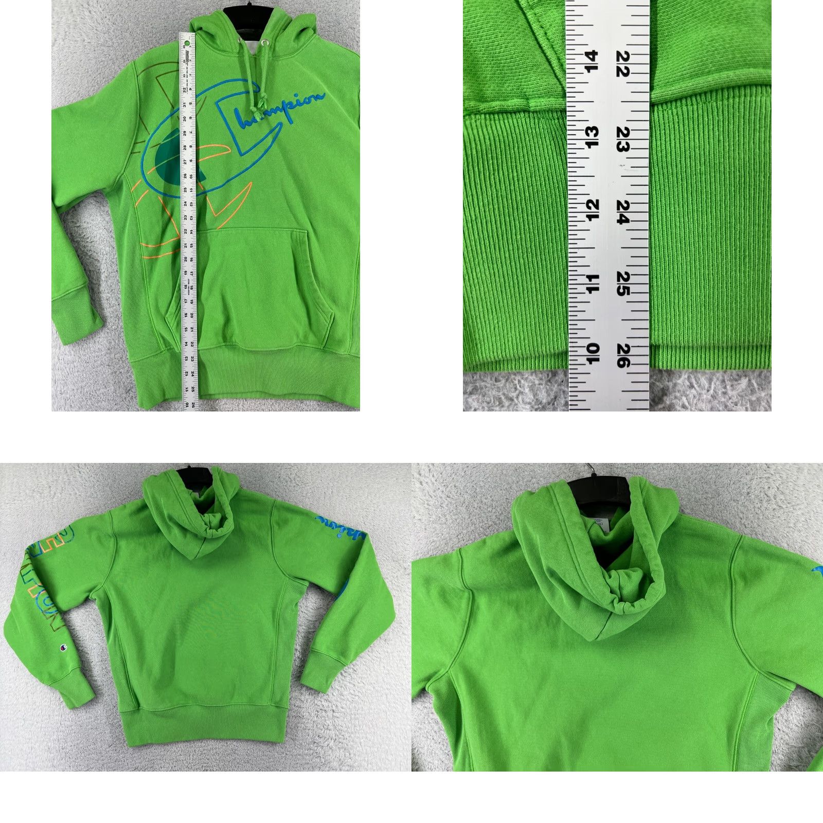 Champion Champion Hoodie Adult Medium Green Reverse Weave Sweatshirt Men Size US M / EU 48-50 / 2 - 8 Thumbnail