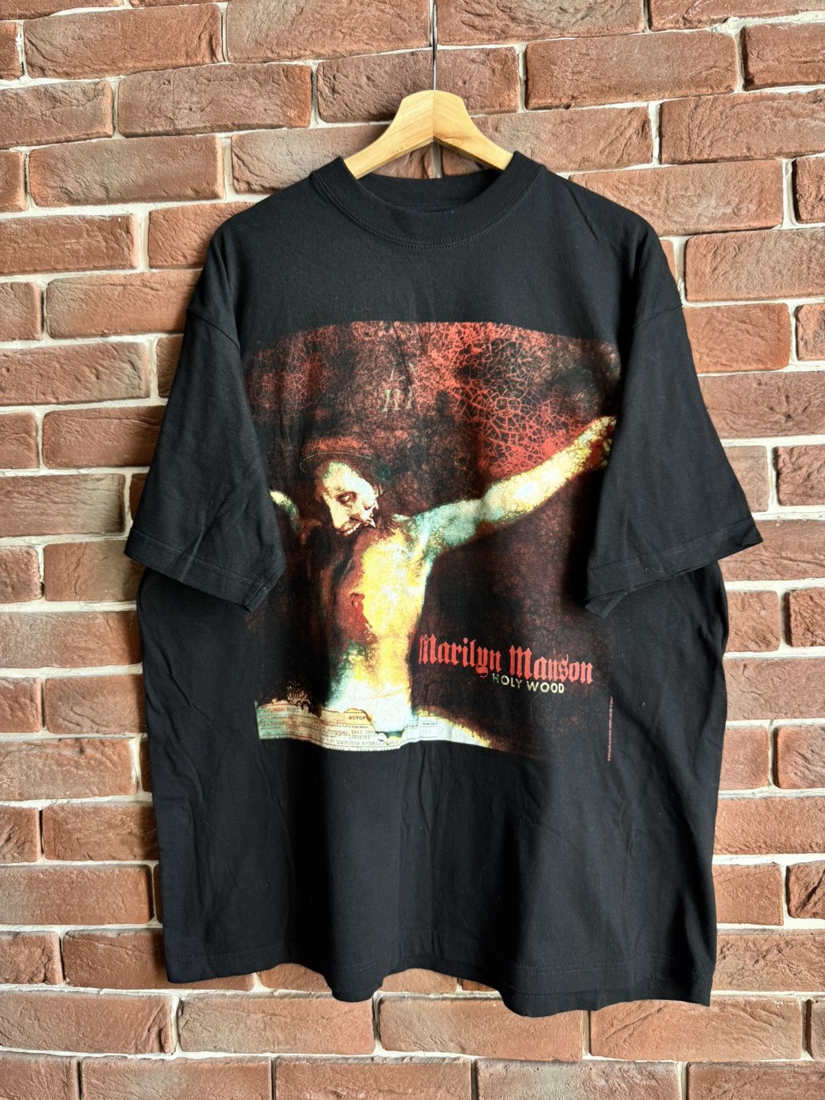 Band Tees × Marilyn Manson × Vintage Vintage 2000 Marilyn Manson 