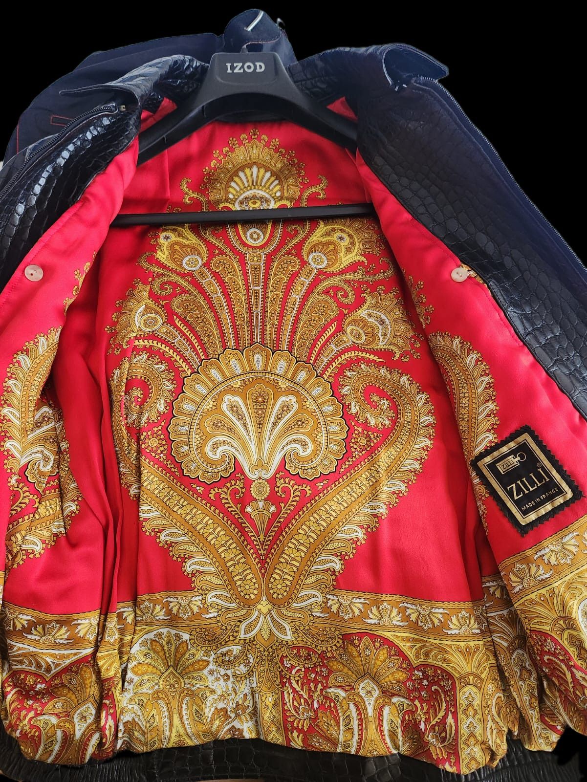 Zilli Zilli Leather Crocodiles with 3 Collar Options Bomber Jacket Size US M / EU 48-50 / 2 - 5 Thumbnail