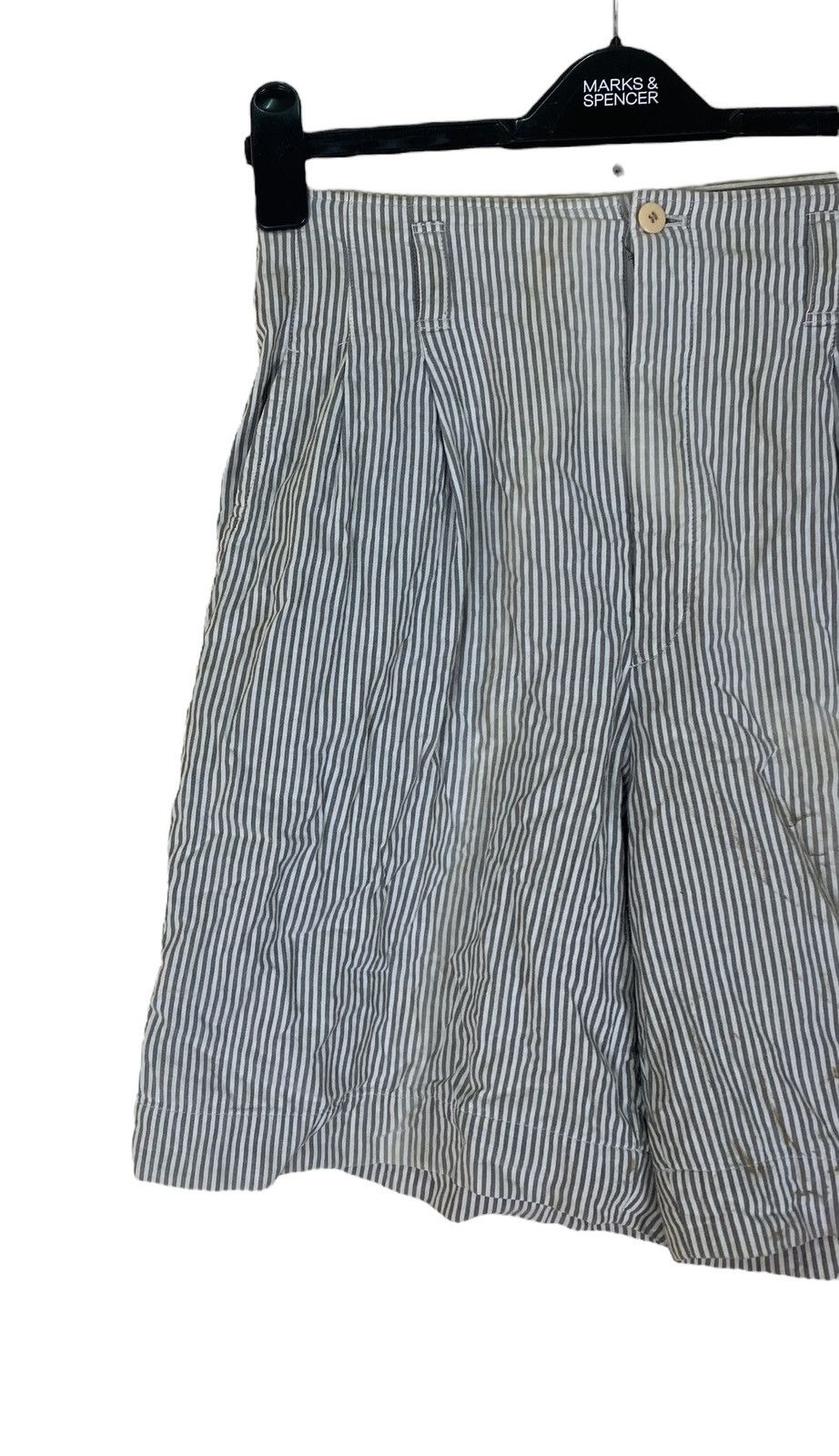 Issey Miyake Vintage Issey Miyake Hickory Short Pants Size US 27 - 4 Thumbnail