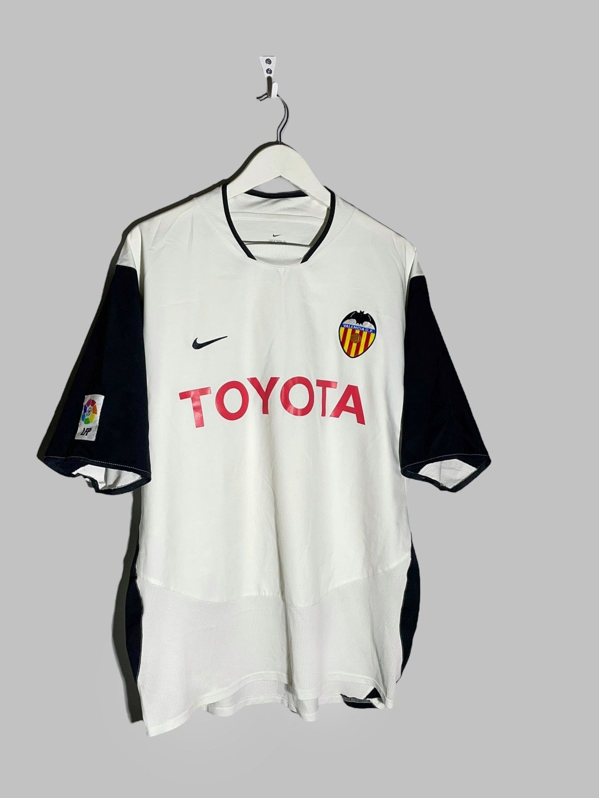 Nike × Vintage Valencia Nike 2003/04 Home Vintage Y2k Football Shirt Size US XL / EU 56 / 4 - 2 Thumbnail