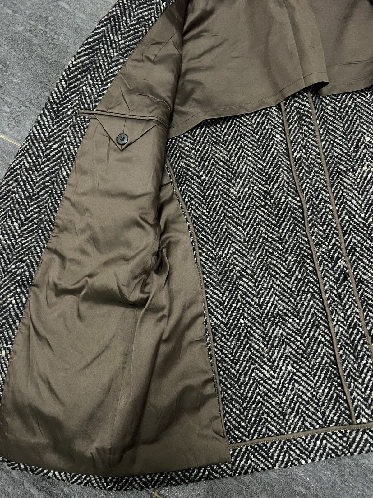 Yves Saint Laurent Vintage Yves Saint Laurent Homme Wool Coat Size US M / EU 48-50 / 2 - 12 Thumbnail