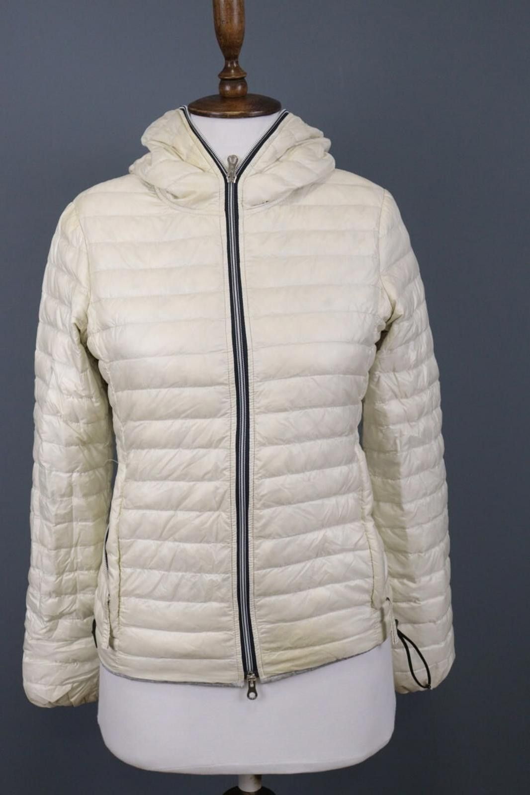 Duvetica Duvetica Beige Quilted Hooded Down Jacket Size 42 Size M / US 6-8 / IT 42-44 - 1 Thumbnail