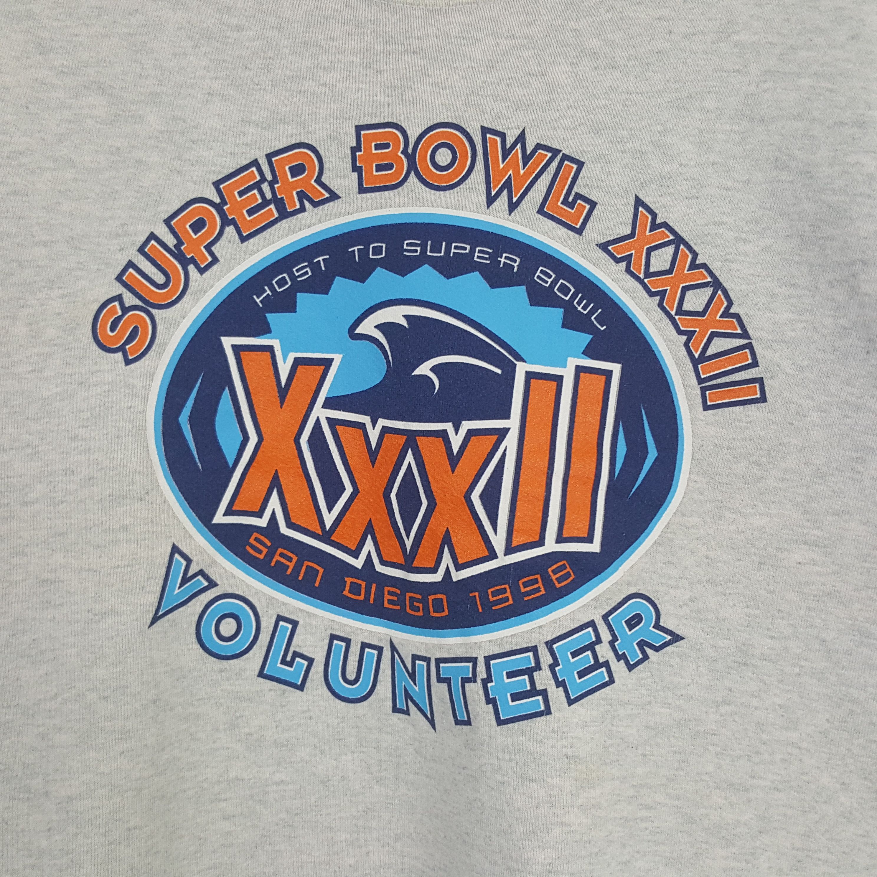 Alice San Diego × Pro Player × Vintage Vintage Super Bowl XXXII Football Team Sweatshirt Size US XL / EU 56 / 4 - 2 Thumbnail