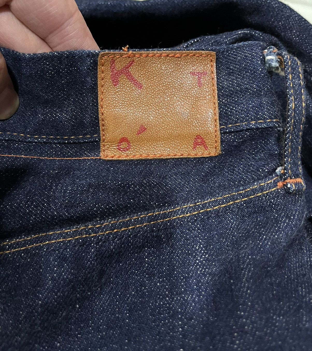 KATO Kato 3D Denim Selvedge Denim Jeans Size US 31 - 12 Thumbnail
