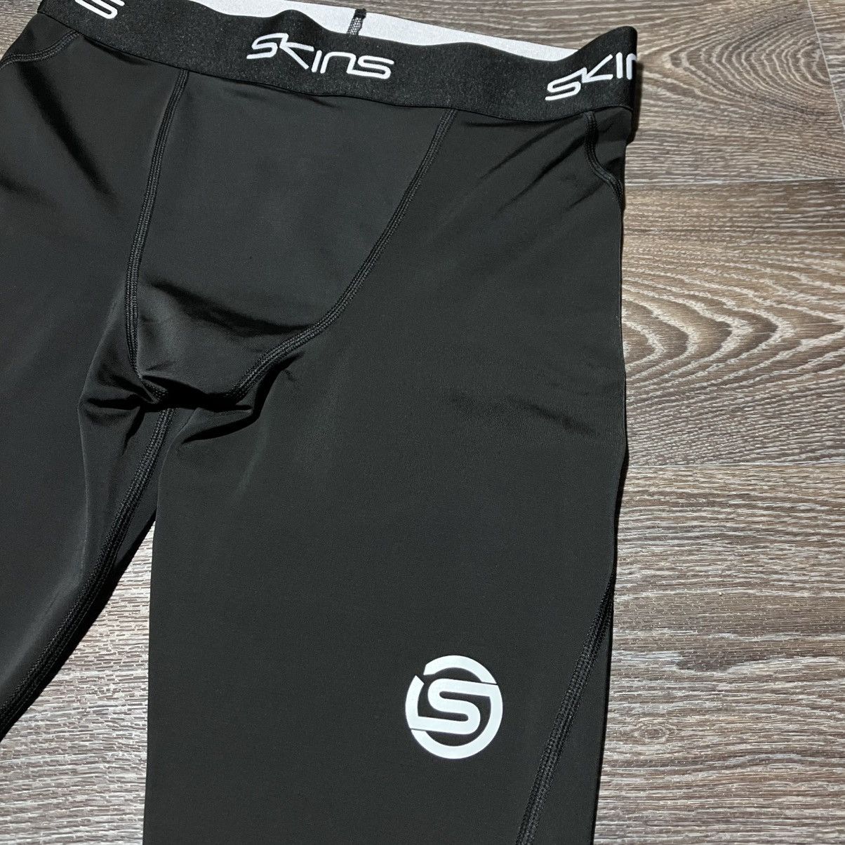 Other SKINS Series-1 Tight Long Compression Leggings Pants Black Size US 34 / EU 50 - 3 Thumbnail