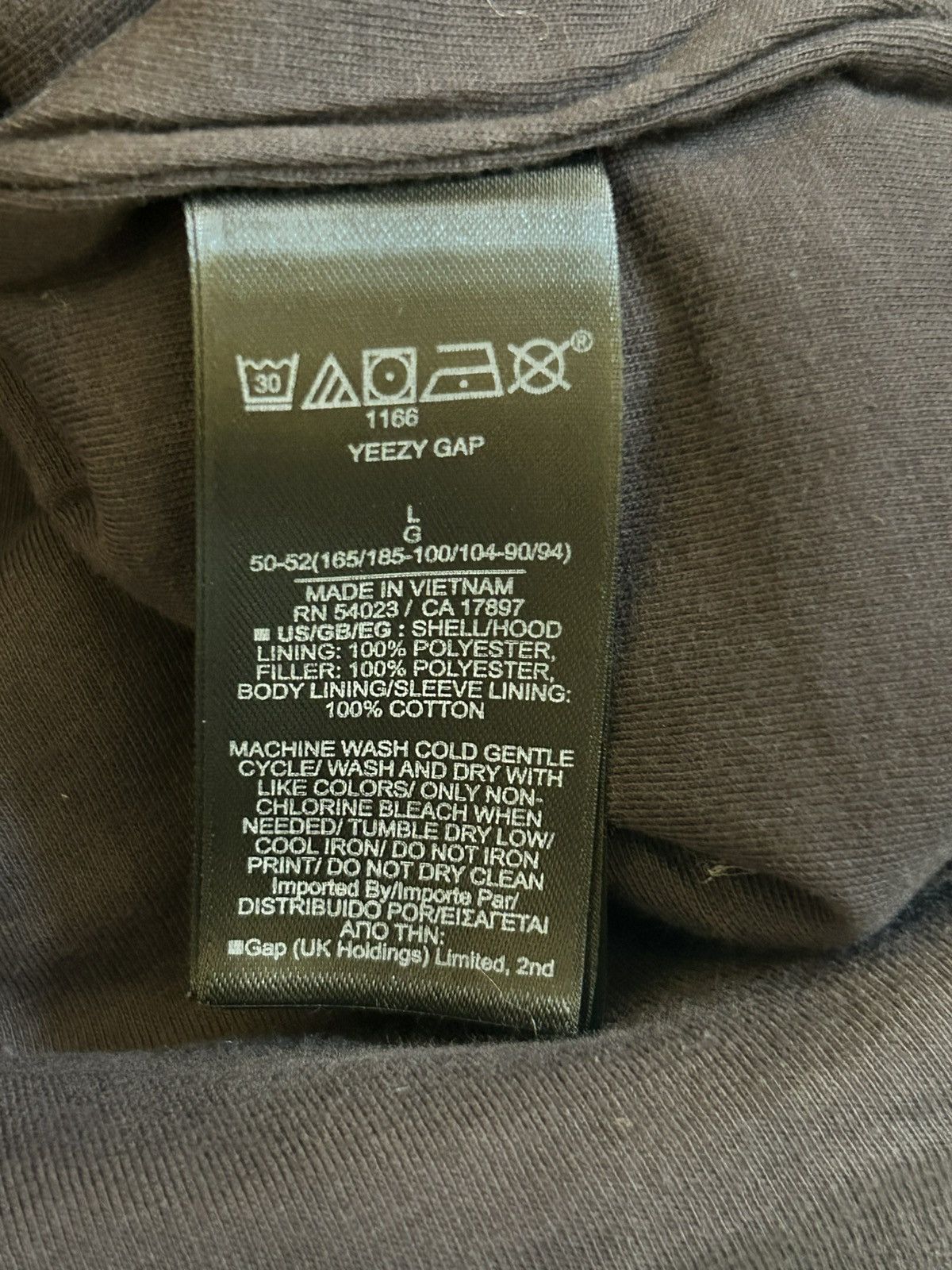 Balenciaga × Gap × Yeezy Yeezy gap balenciaga polar fleece padded hoodie Size US L / EU 52-54 / 3 - 5 Thumbnail