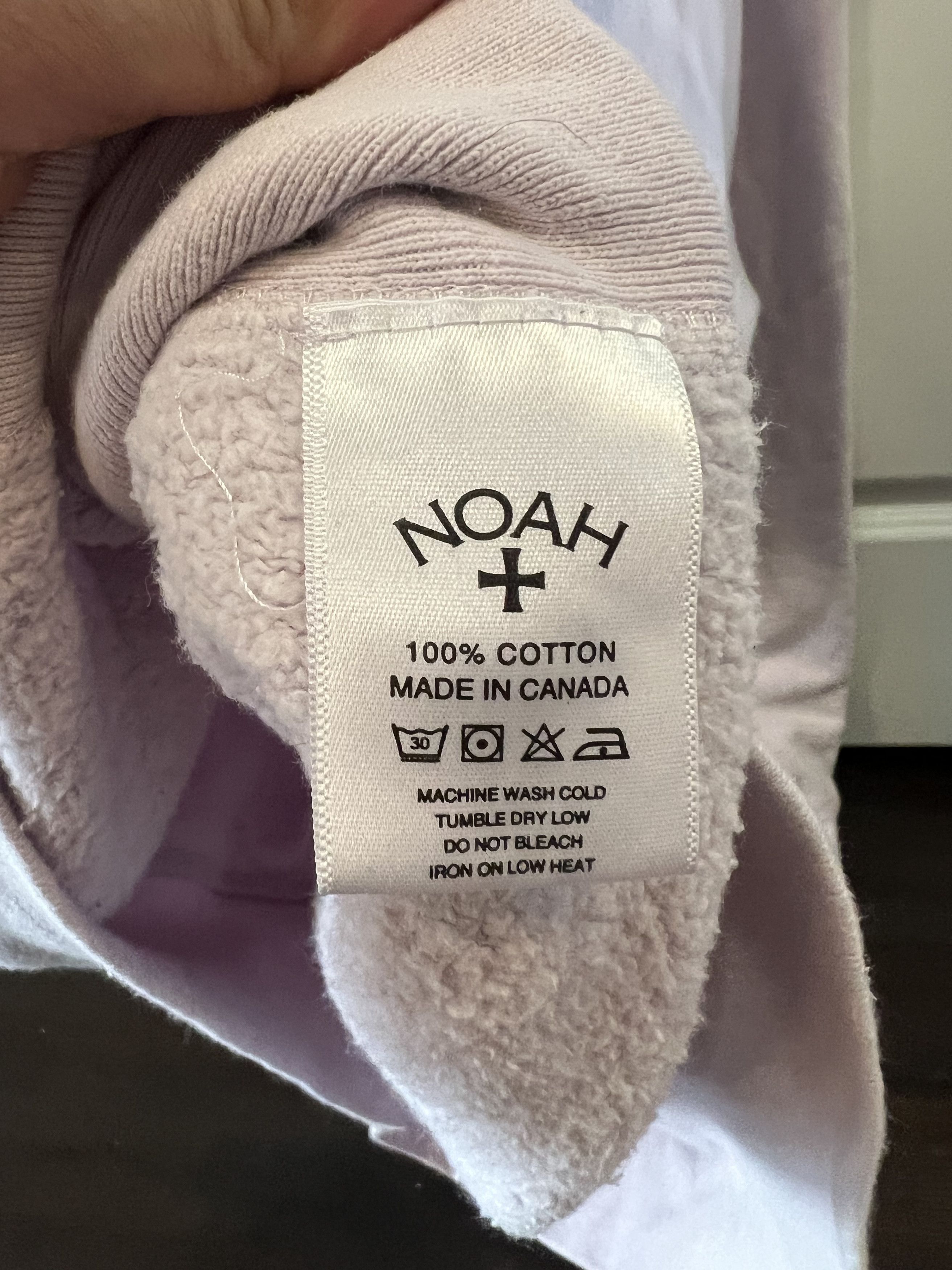 Noah Zebra Embroidered Core Logo Hoodie Size US L / EU 52-54 / 3 - 4 Thumbnail