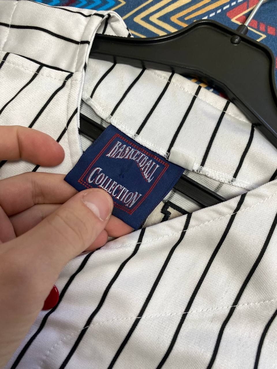 Vintage Vintage shirt striped Basketball Collection Chicago big logo Size US M / EU 48-50 / 2 - 2 Thumbnail