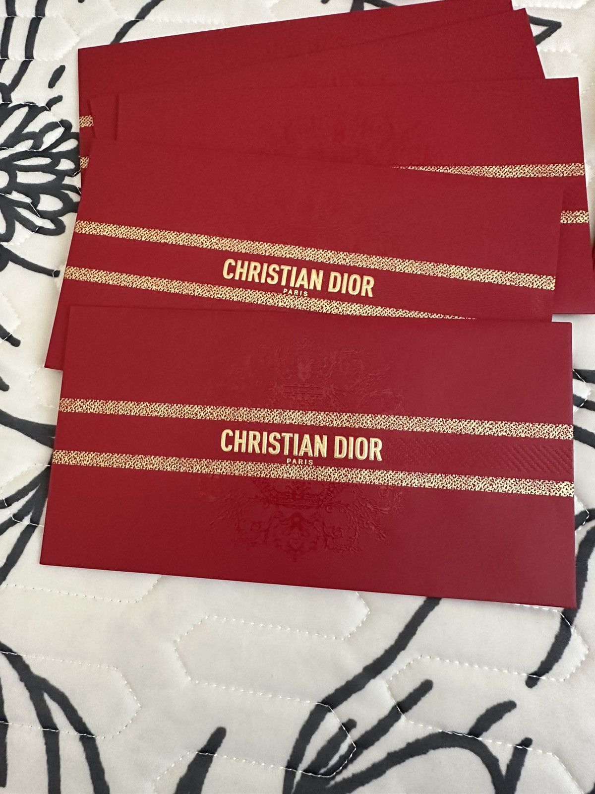Dior Dior red envelopes Size ONE SIZE - 3 Thumbnail