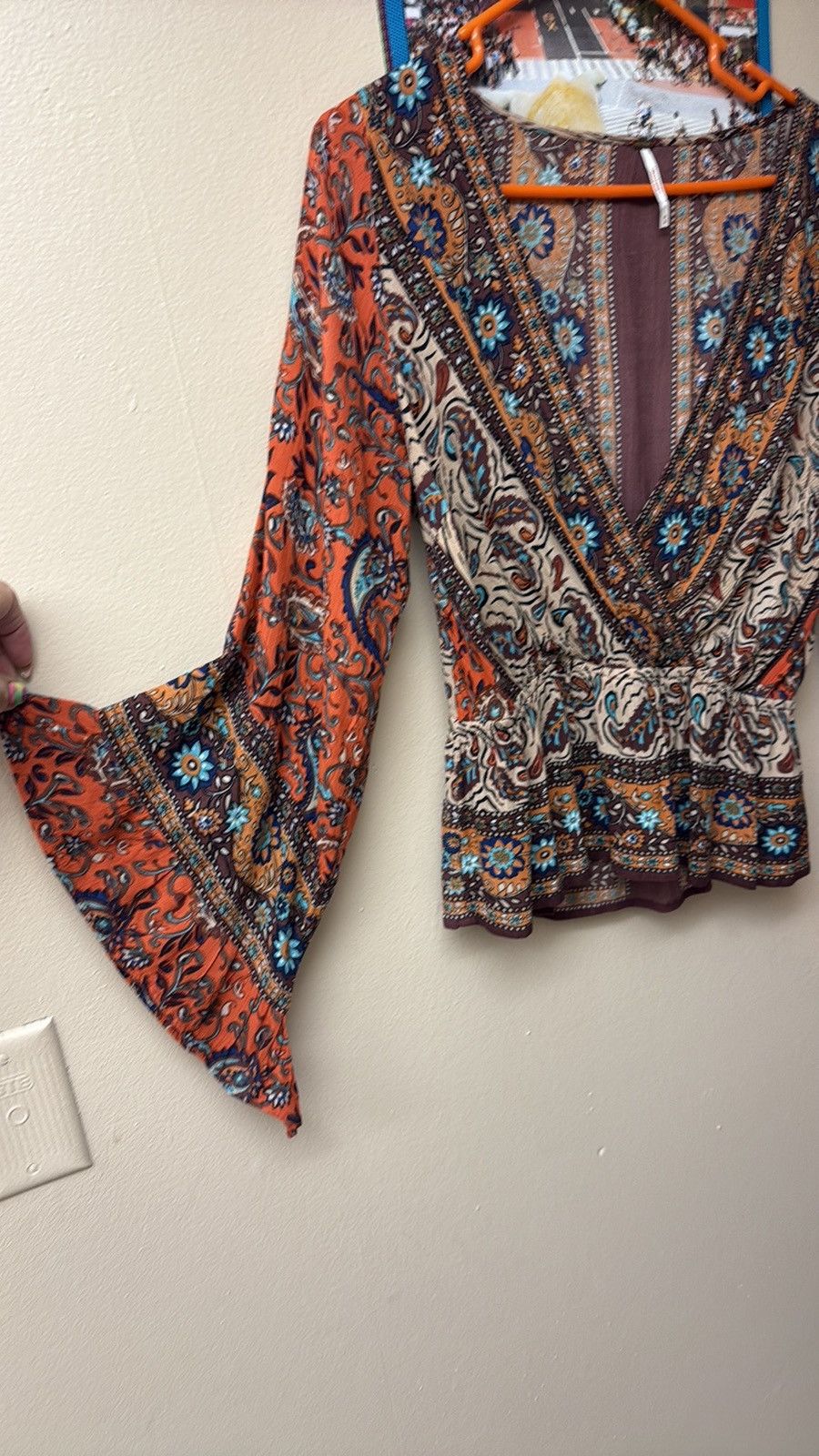 Free People Free People Peplum Wrap top! Size M / US 6-8 / IT 42-44 - 1 Thumbnail
