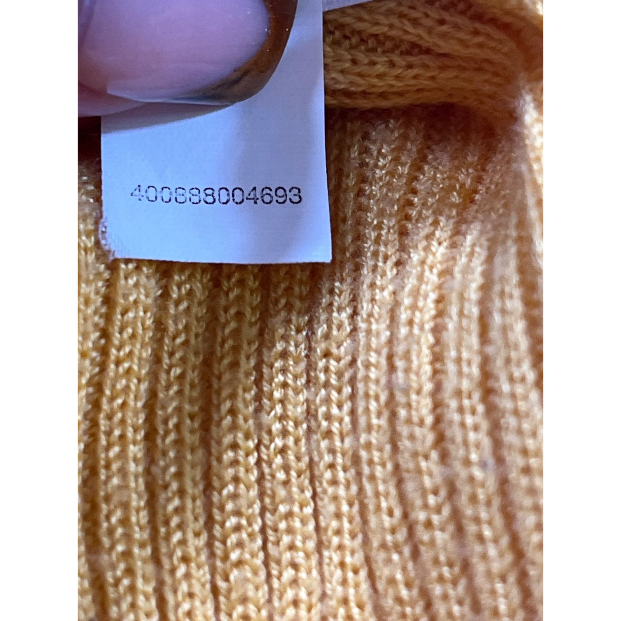 Croft & Barrow Croft & Barrow SKU 7731 Vintage Mustard Yellow Ribbed Knit T Size XL / US 12-14 / IT 48-50 - 14 Thumbnail