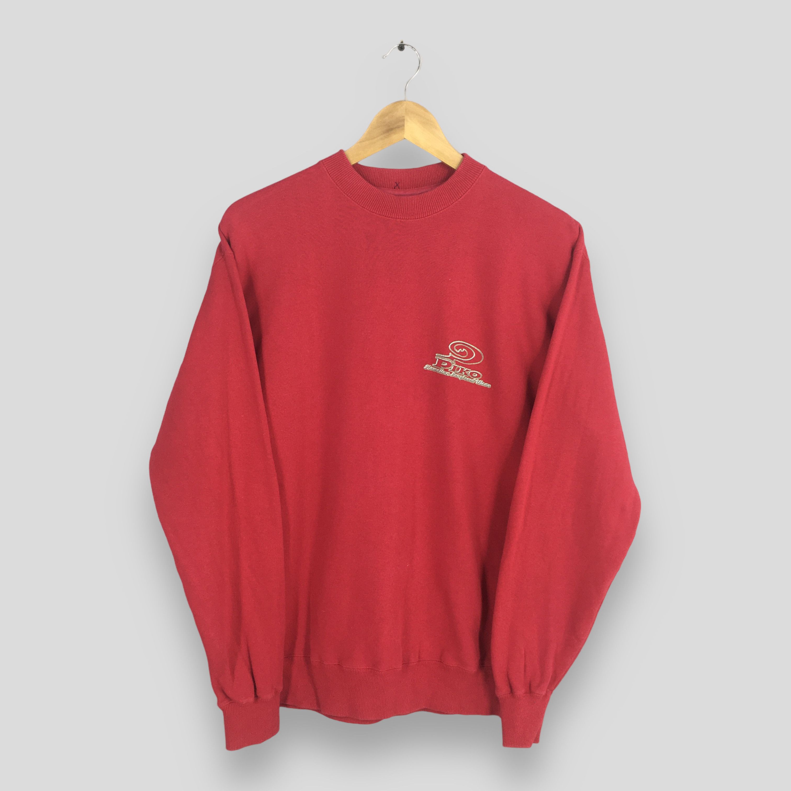 Vintage Vintage Piko Longboard Surfing Red Sweatshirt Medium Size US M / EU 48-50 / 2 - 3 Thumbnail