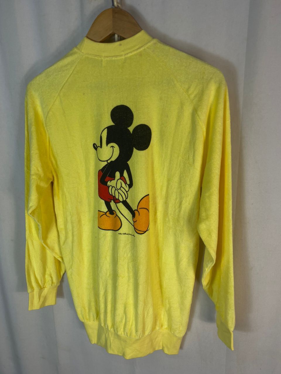 Japanese Brand × Mickey Mouse × Vintage Vintage Mickey Mouse mirror printed sweatshirt Size US M / EU 48-50 / 2 - 6 Thumbnail