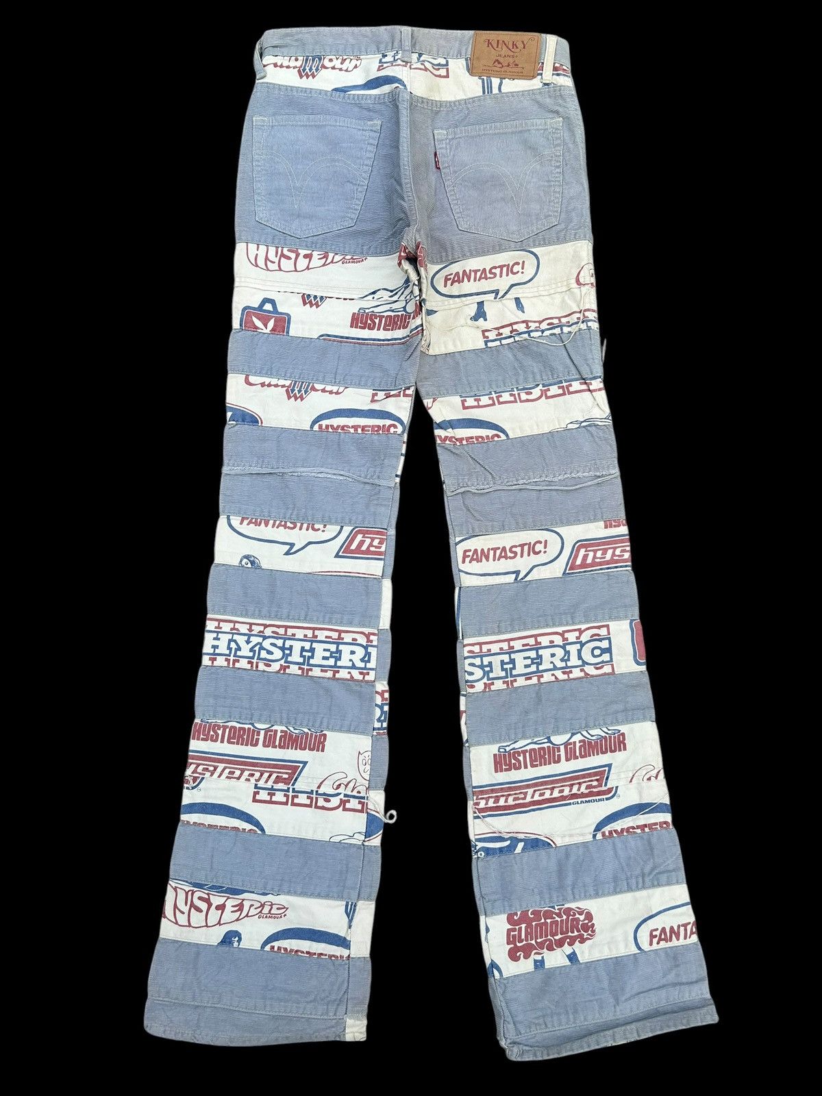 Hysteric Glamour HYSTERIC GLAMOUR FLARE HAGI VINTAGE DENIM JEANS Size US 28 / EU 44 - 2 Thumbnail
