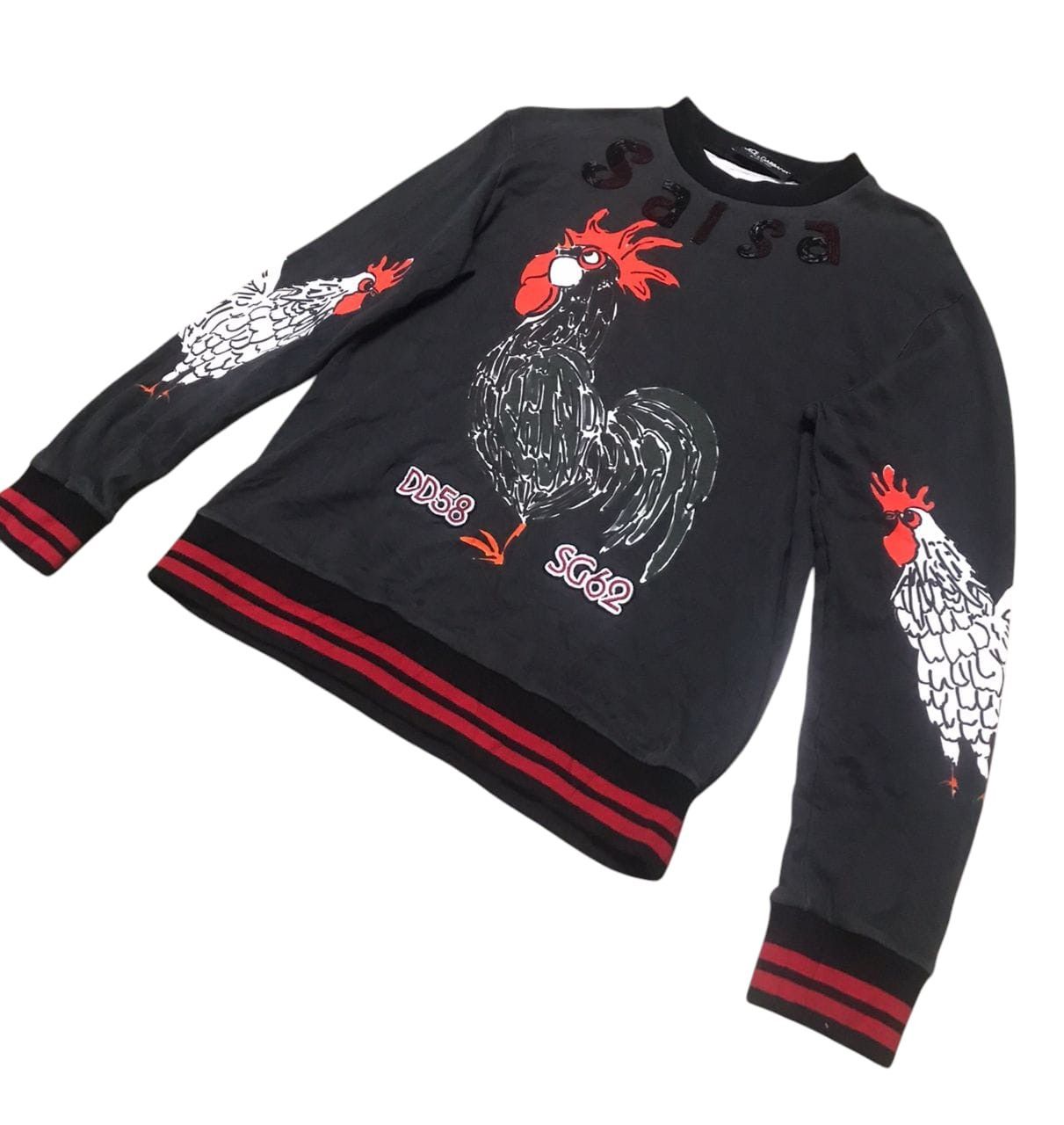 Dolce & Gabbana Dolce & Gabbana Rooster Full Print Sweatshirt Medium Size US L / EU 52-54 / 3 - 2 Thumbnail