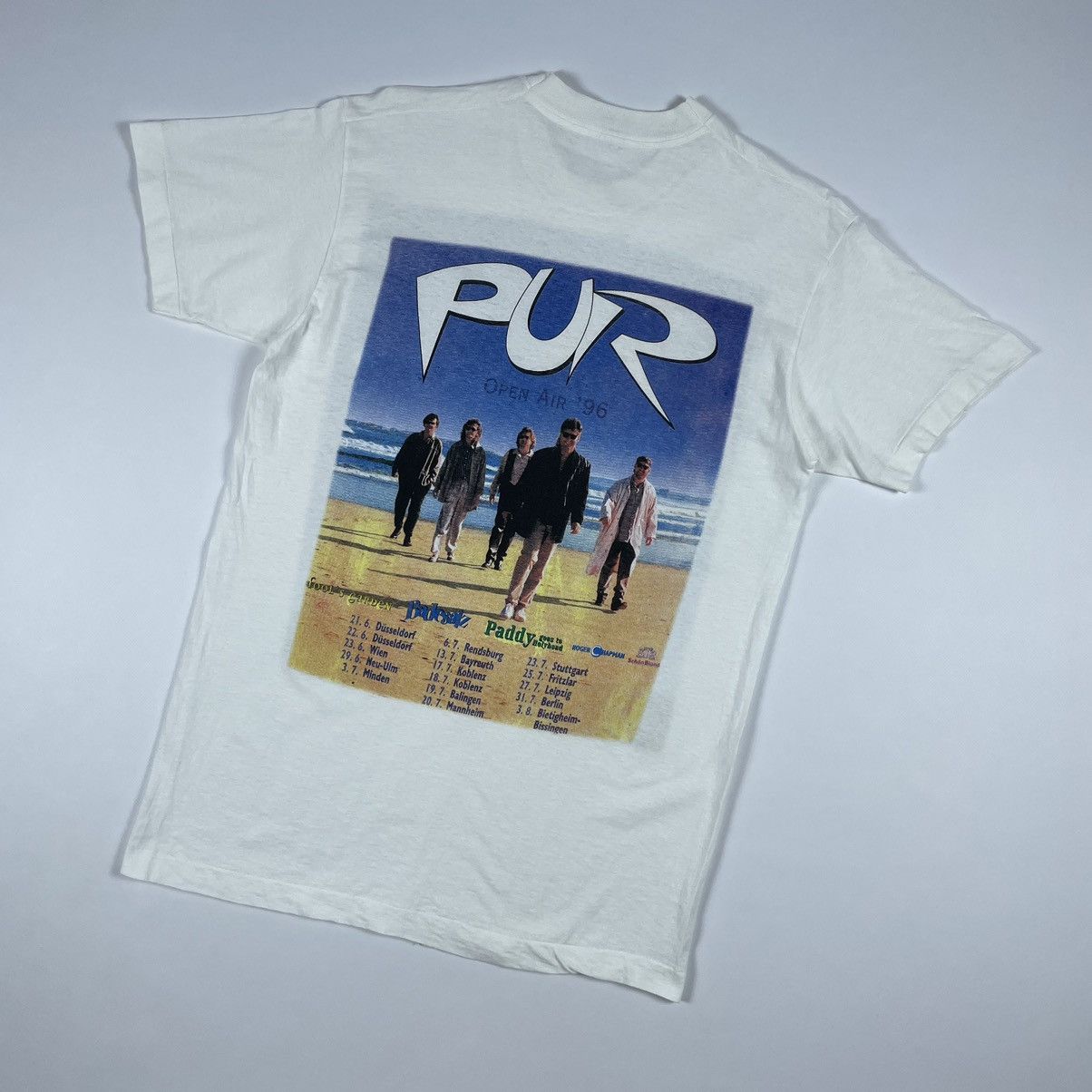 Band Tees Vintage 1996 PUR Open Air Tour T-shirt Size US L / EU 52-54 / 3 - 9 Thumbnail