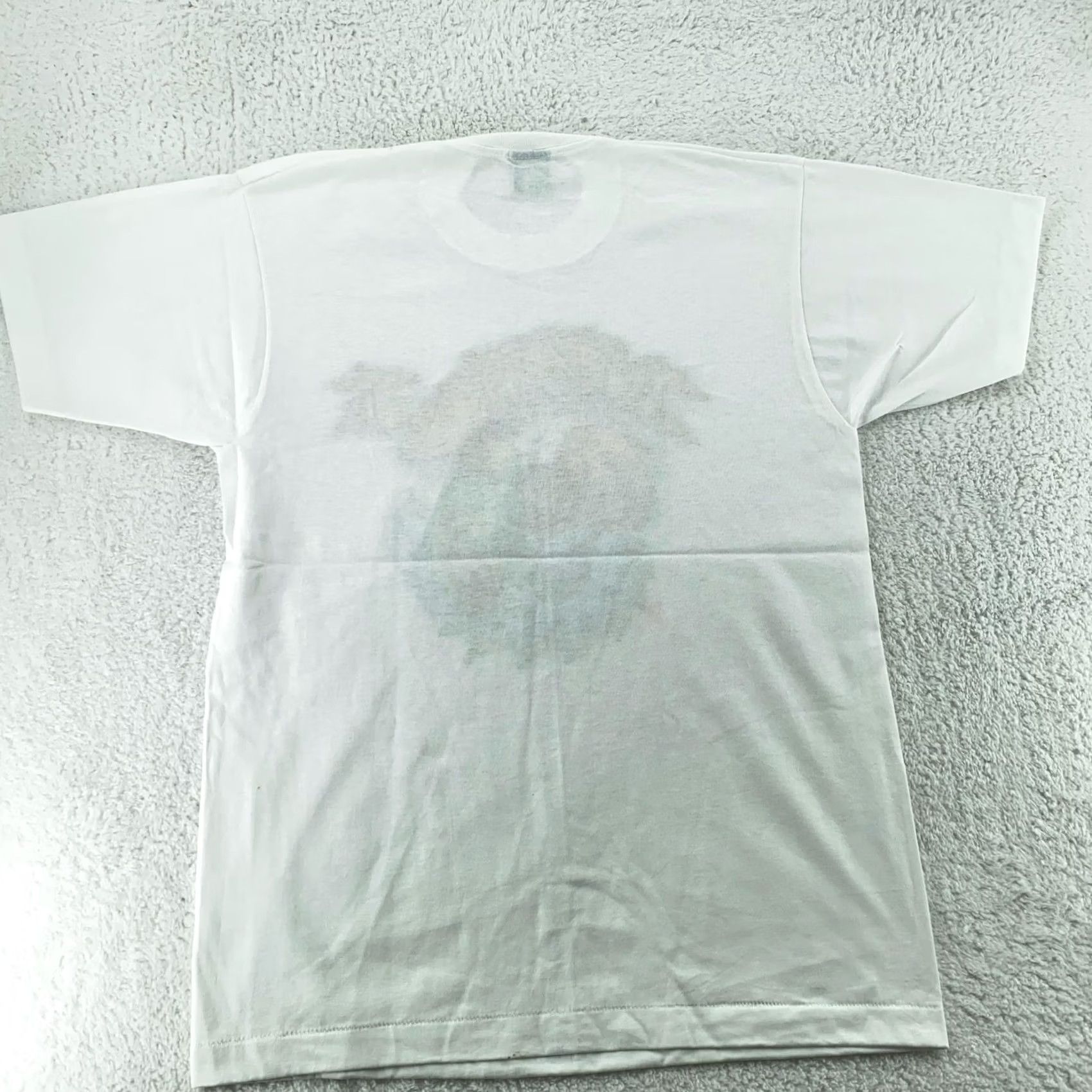 Vintage VINTAGE Screen Stars Best Tattoo Shirt Mens M/L White Phoenix Dragon Graphic Made USA 90s QFX Tee Size US M / EU 48-50 / 2 - 5 Thumbnail